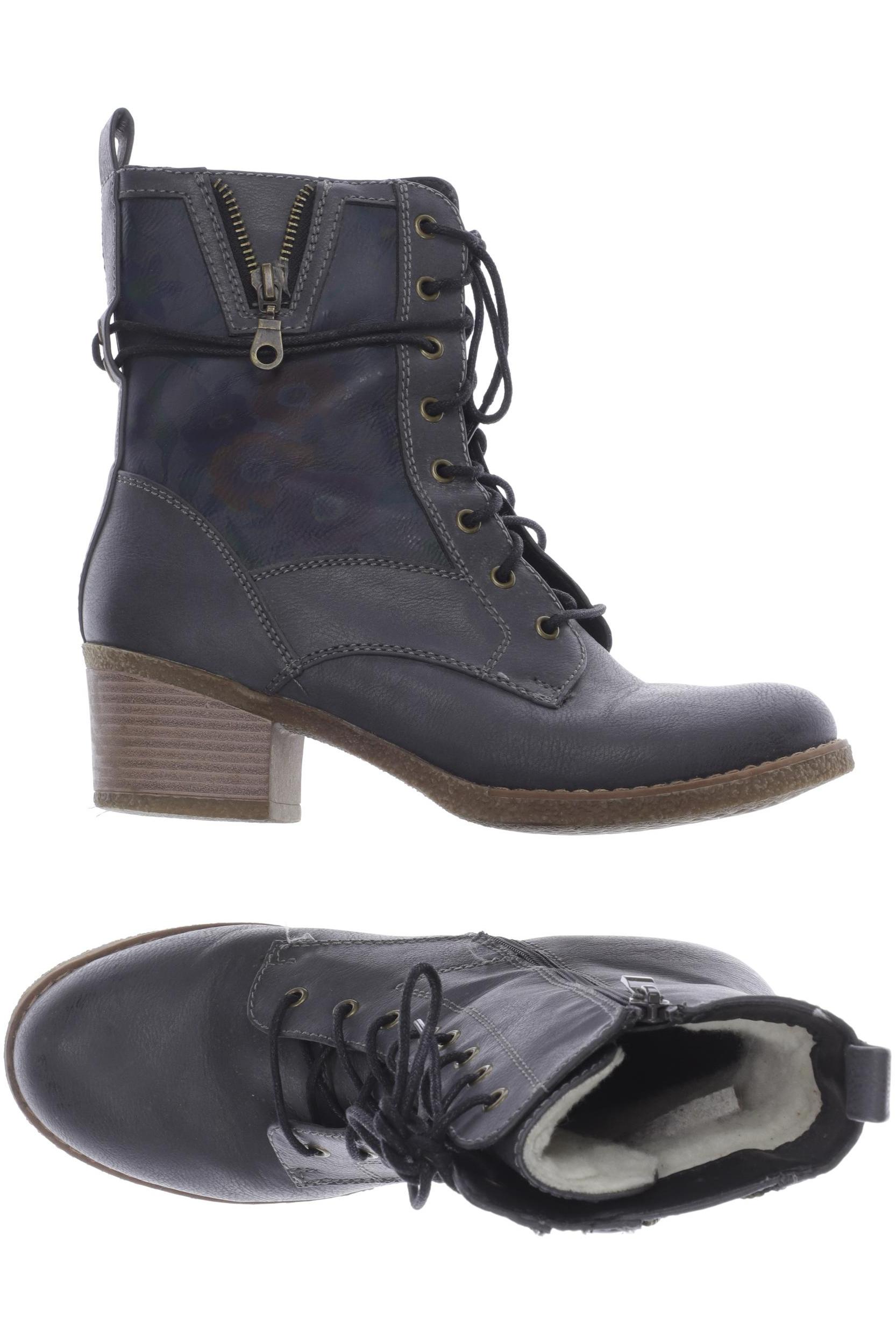 

Rieker Damen Stiefelette, blau, Gr. 38