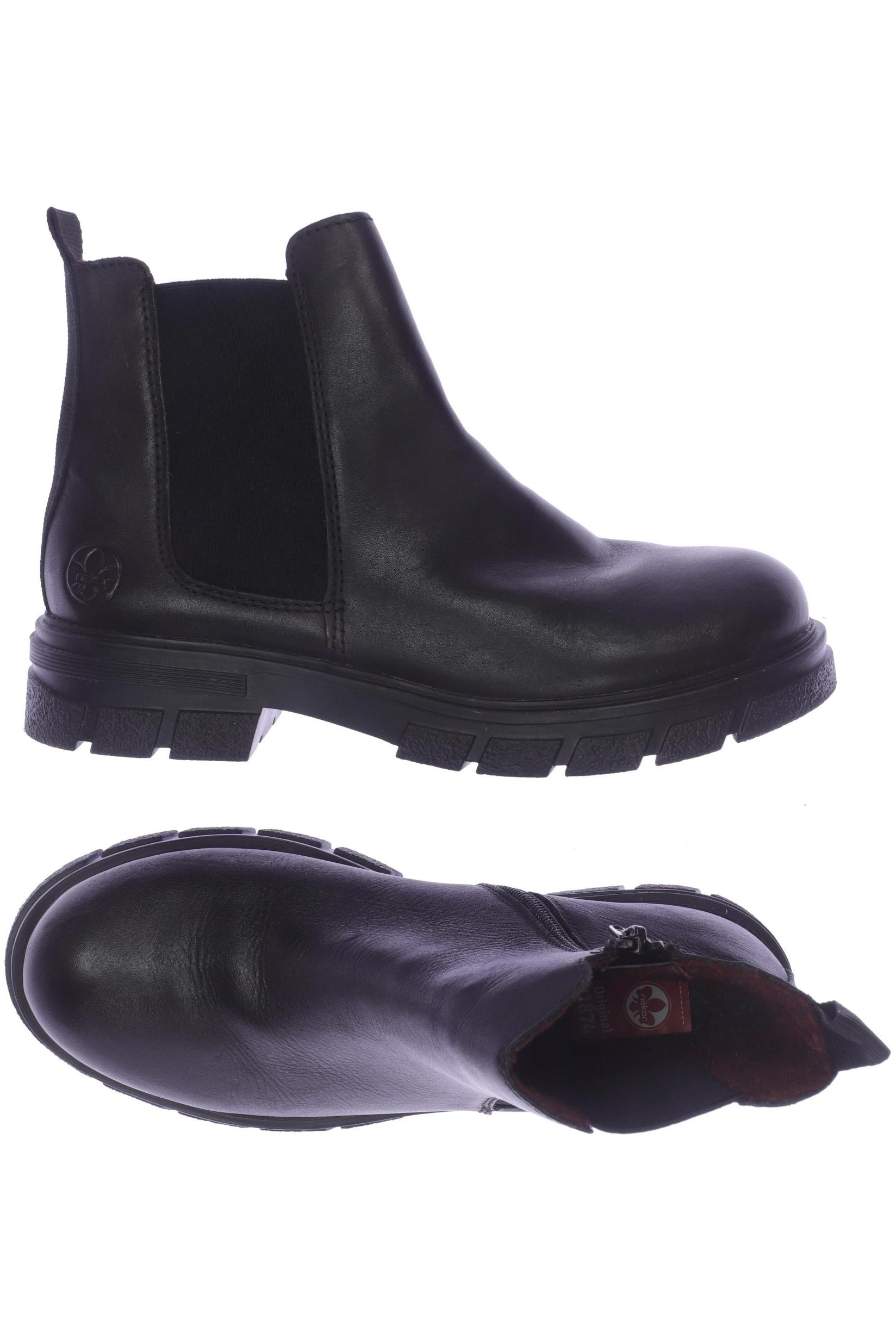

Rieker Damen Stiefelette, schwarz, Gr. 38