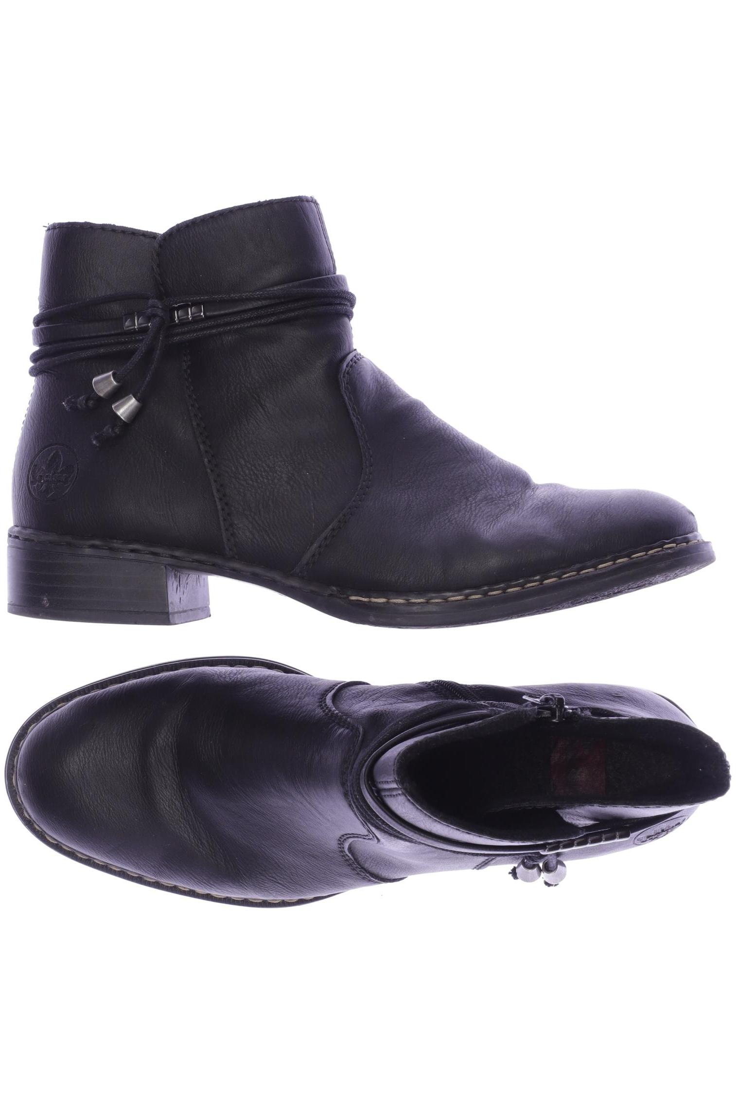 

Rieker Damen Stiefelette, schwarz, Gr. 38