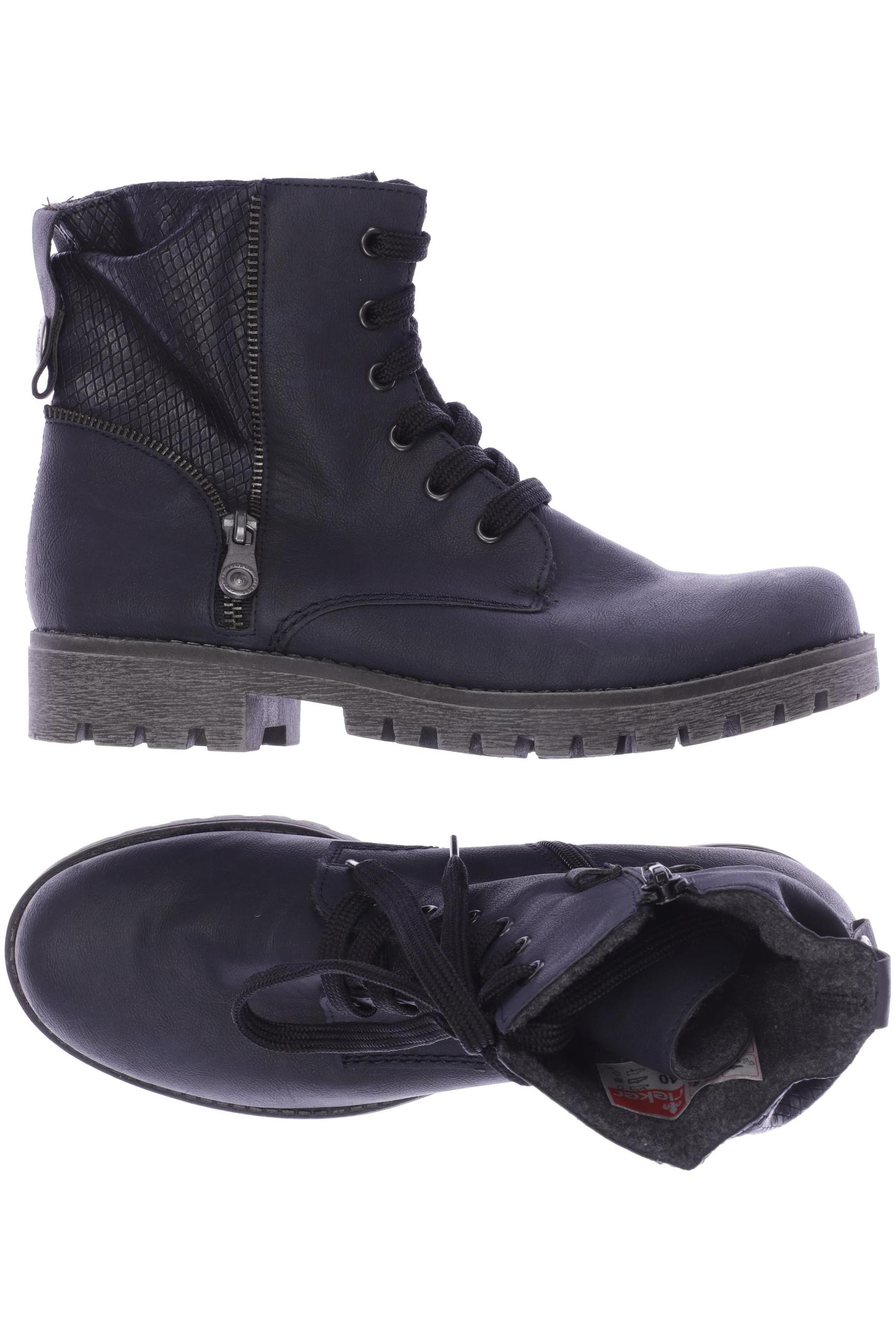 

Rieker Damen Stiefelette, marineblau
