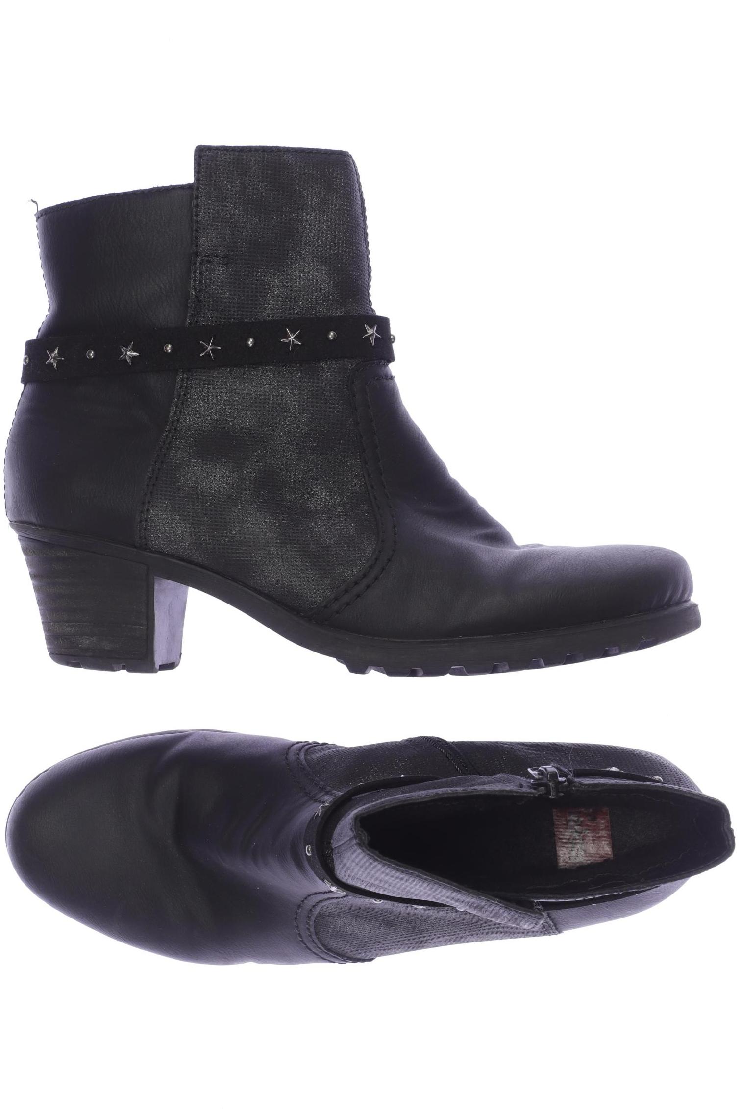 

Rieker Damen Stiefelette, schwarz, Gr. 38