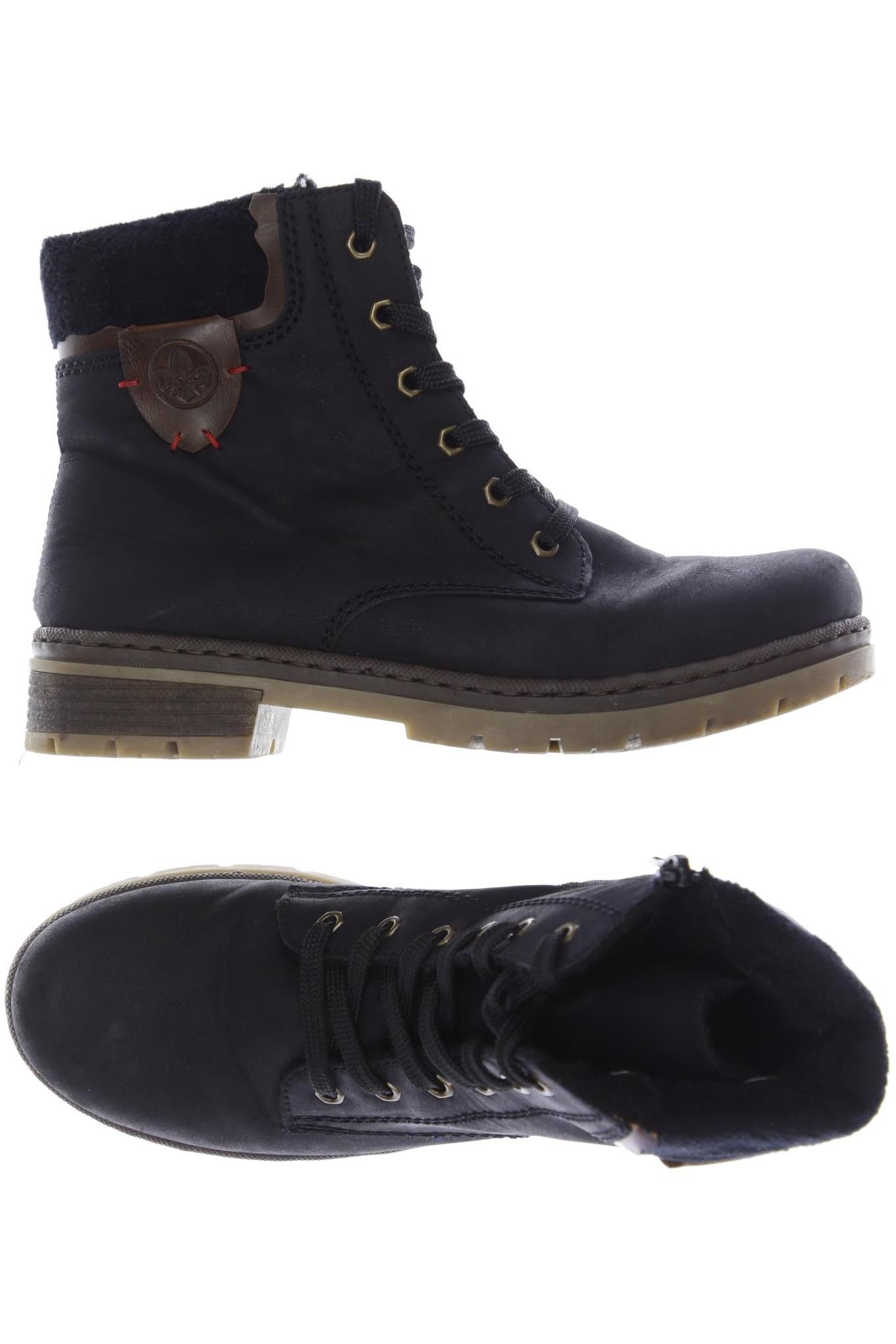 

Rieker Damen Stiefelette, schwarz, Gr. 40