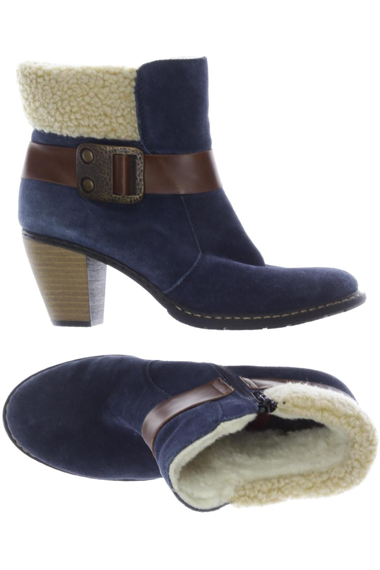 

Rieker Damen Stiefelette, blau, Gr. 38