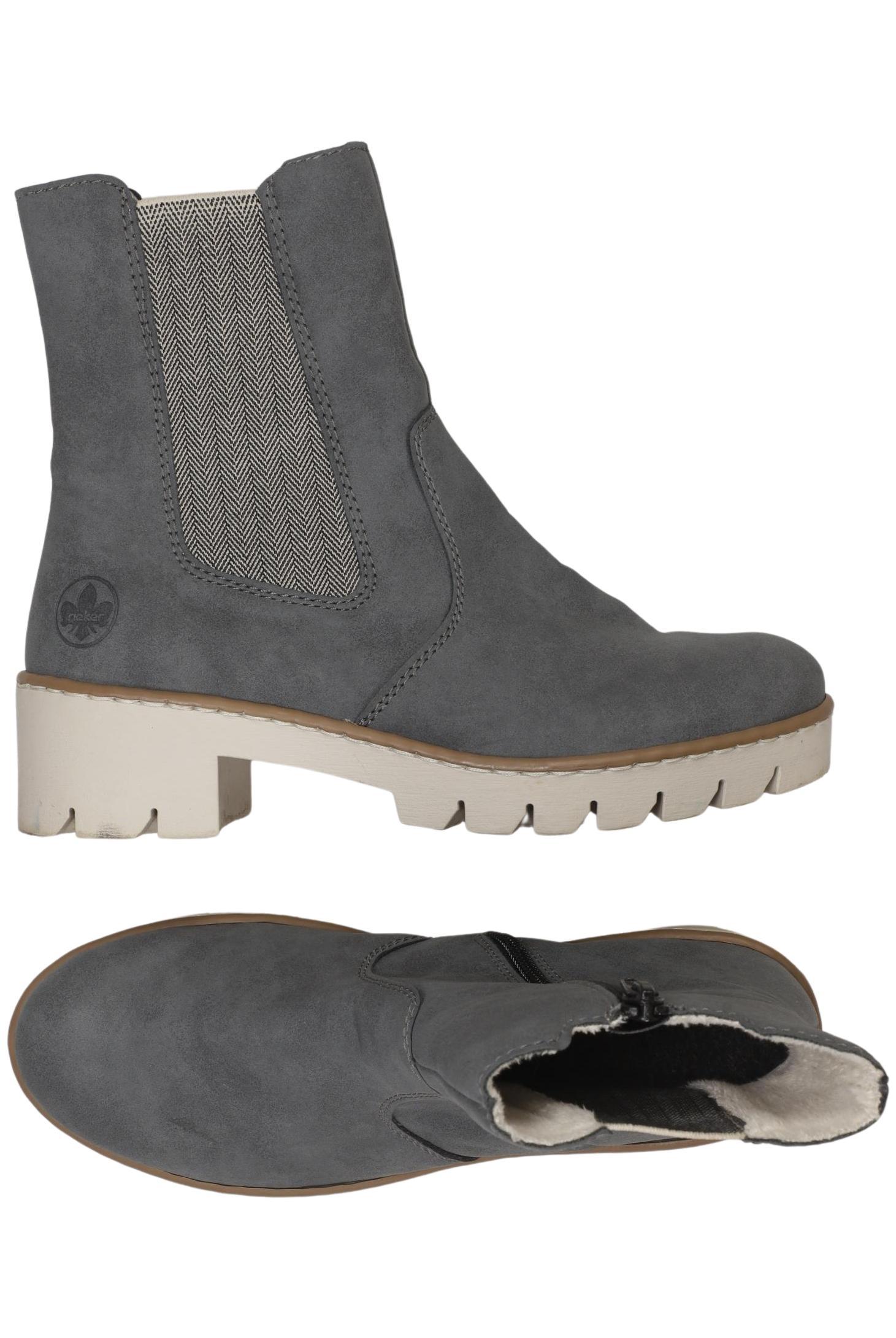 

Rieker Damen Stiefelette, grau, Gr. 37