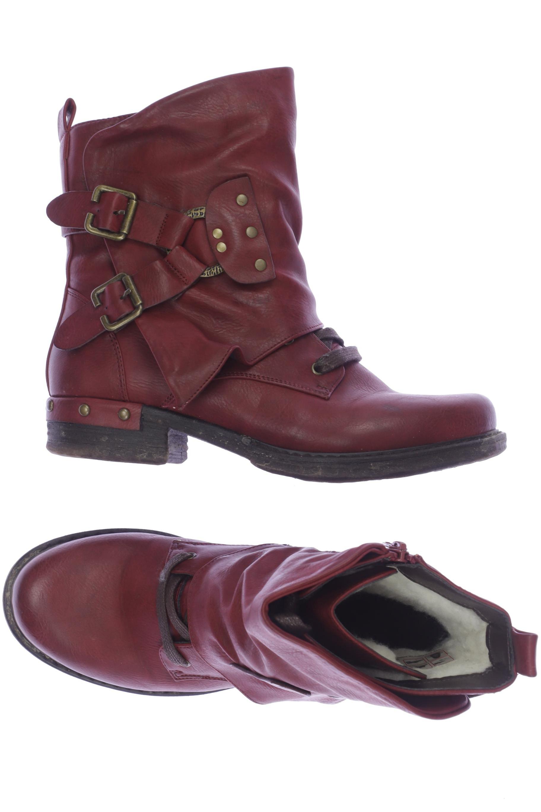 

Rieker Damen Stiefelette, bordeaux, Gr. 39