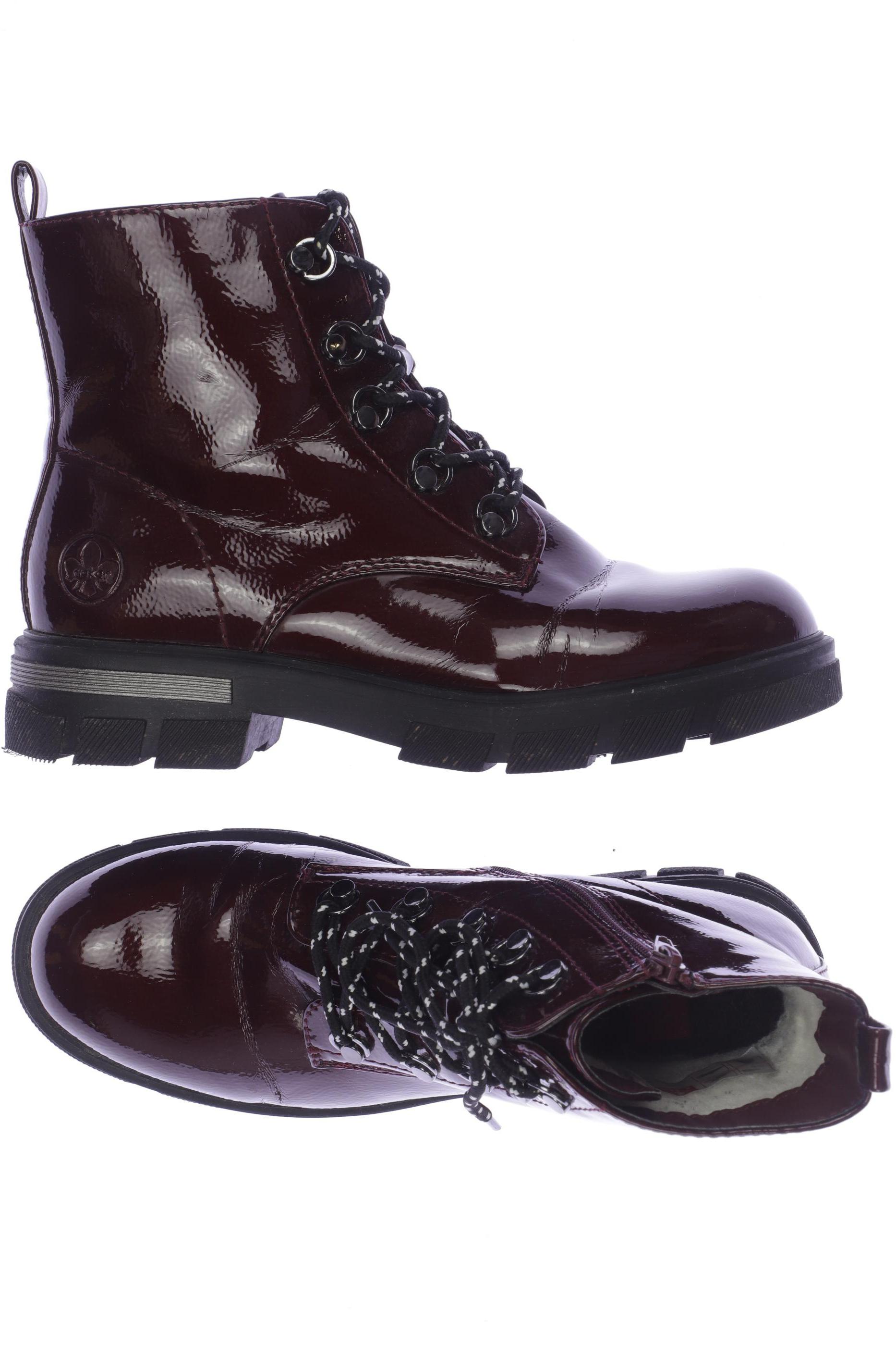 

Rieker Damen Stiefelette, bordeaux, Gr. 39