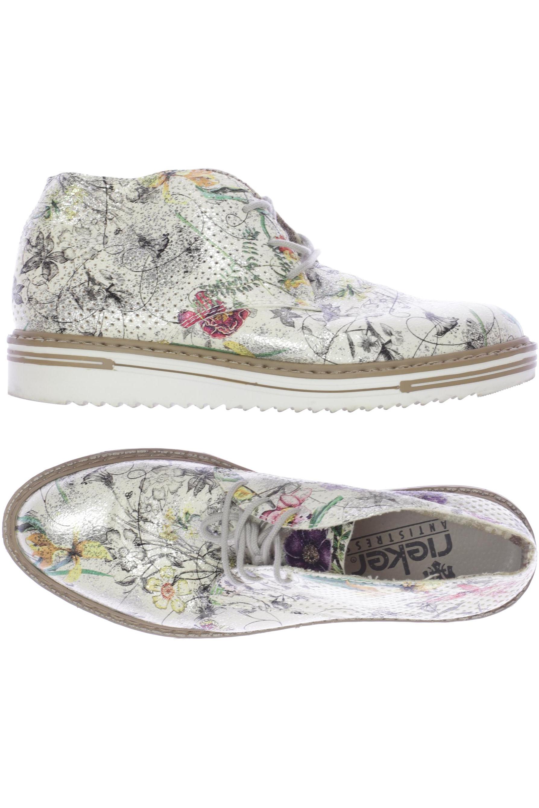 

Rieker Damen Stiefelette, cremeweiß, Gr. 38