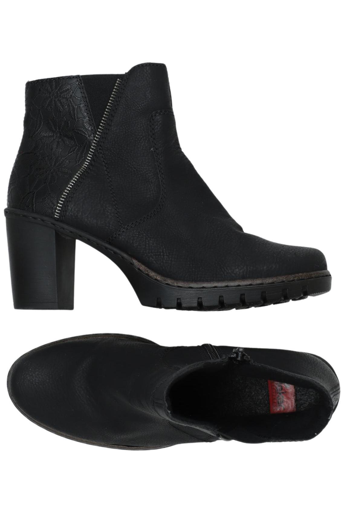 

Rieker Damen Stiefelette, schwarz, Gr. 40