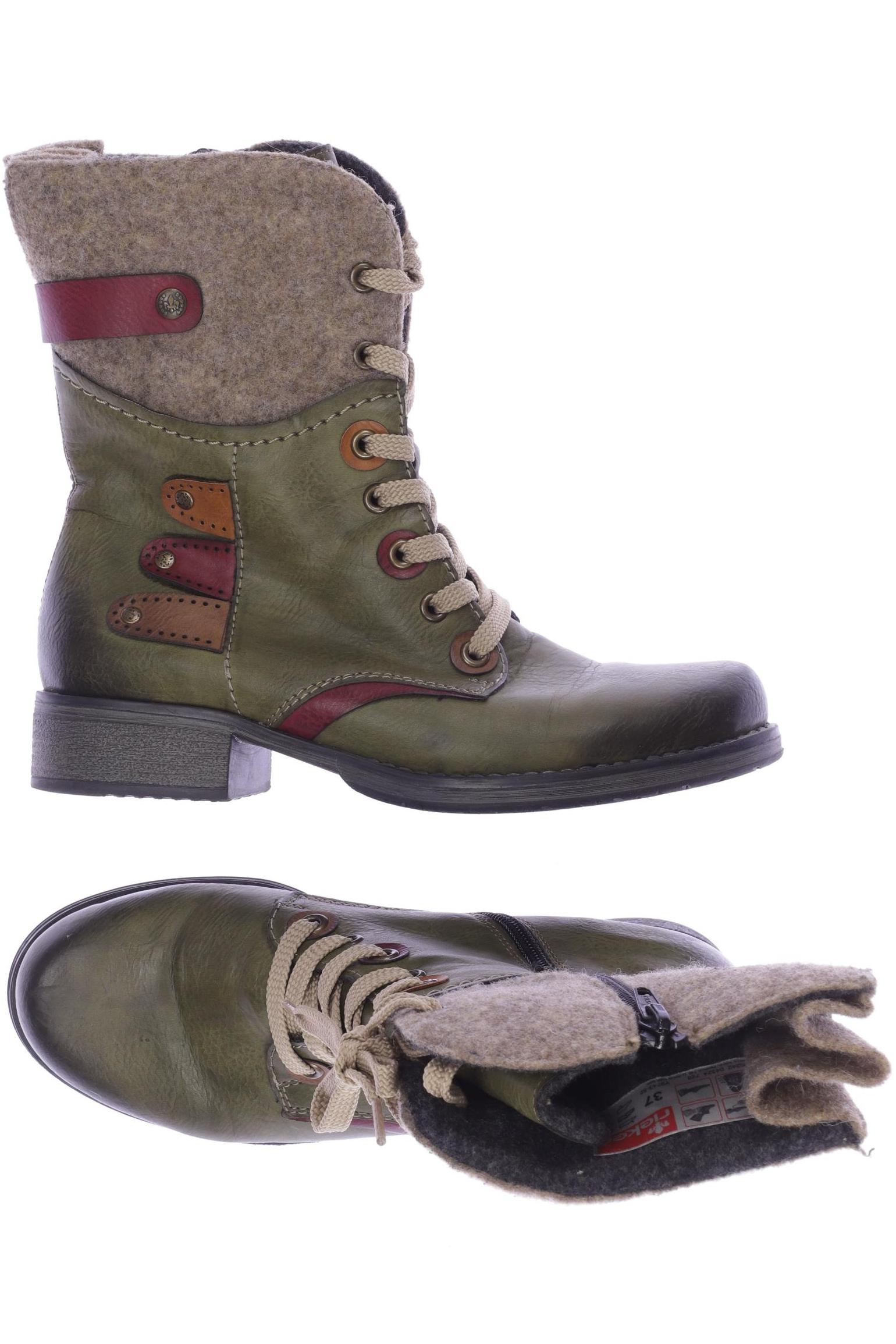 

Rieker Damen Stiefelette, grün, Gr. 37