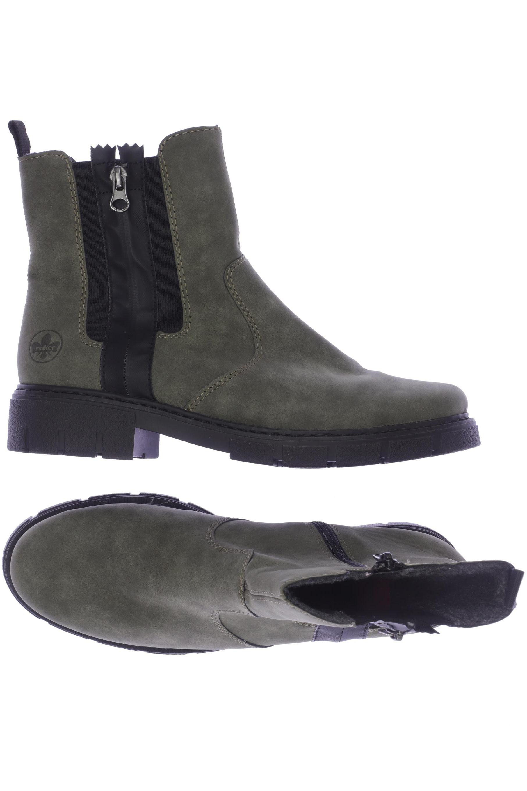 

Rieker Damen Stiefelette, grün, Gr. 41