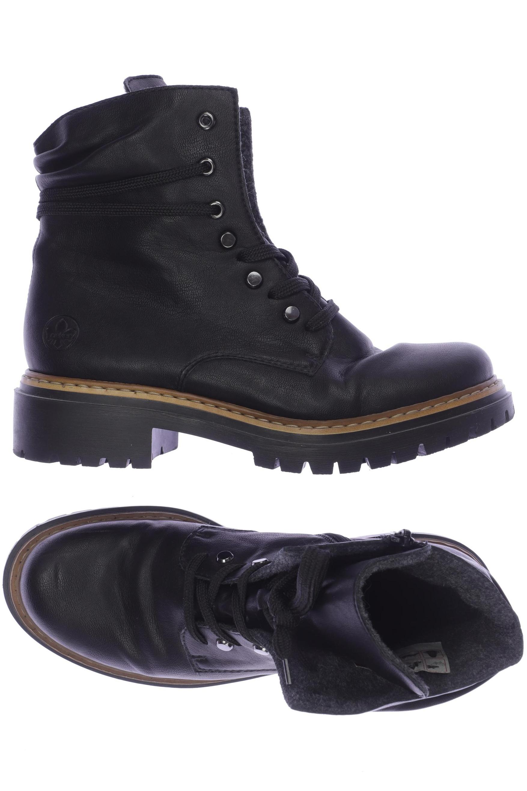 

Rieker Damen Stiefelette, schwarz, Gr. 41
