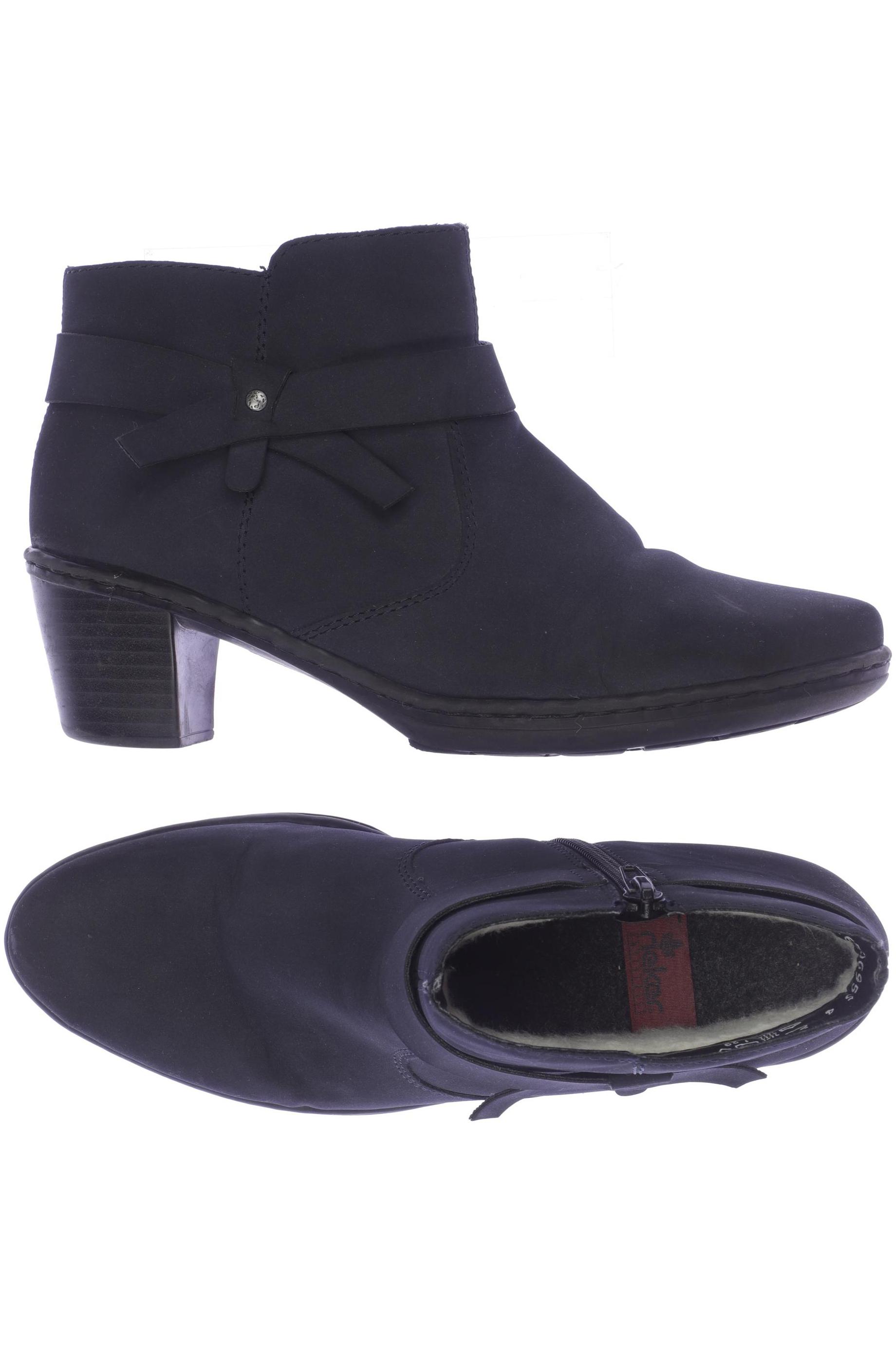 

Rieker Damen Stiefelette, marineblau, Gr. 40
