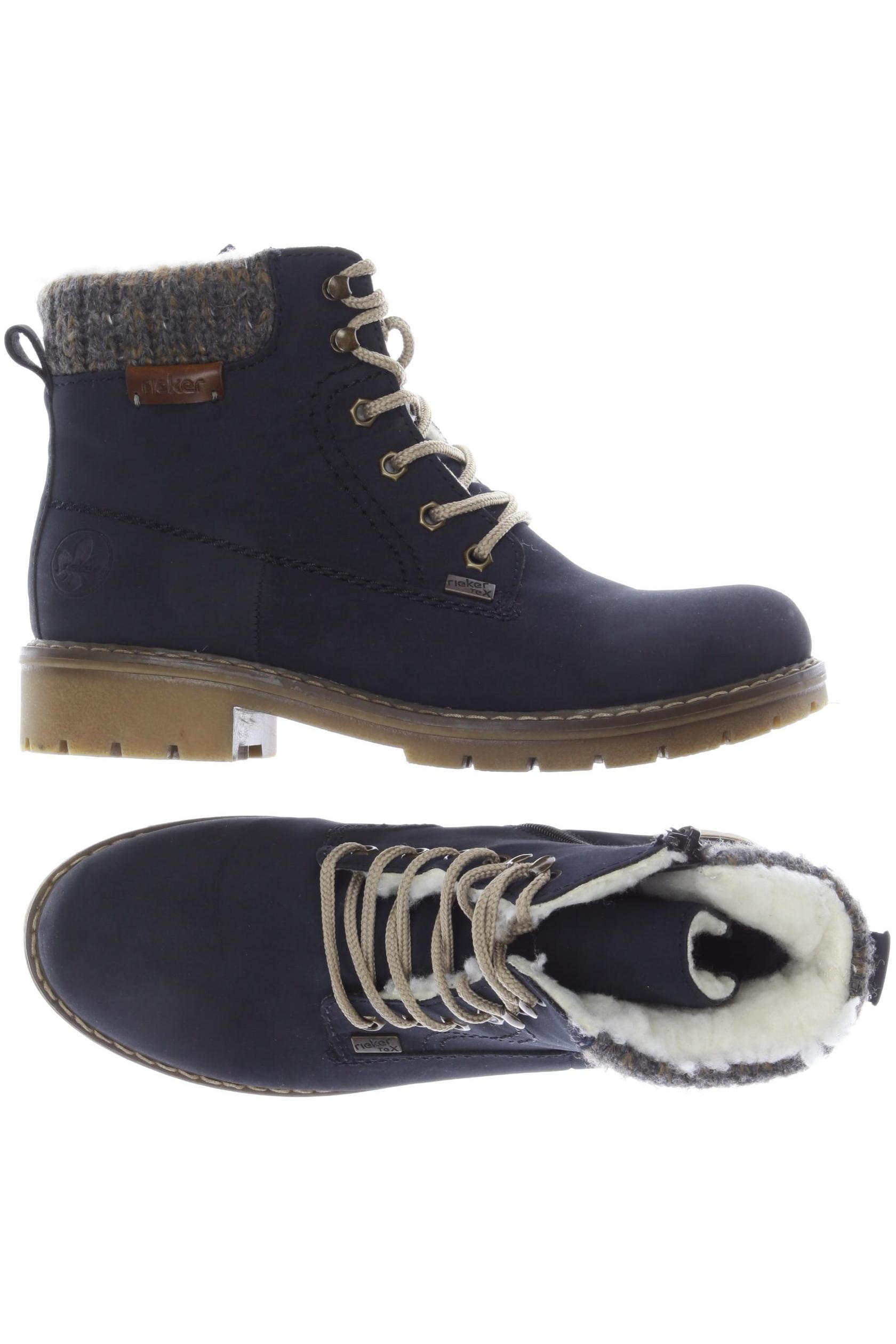 

Rieker Damen Stiefelette, marineblau, Gr. 37