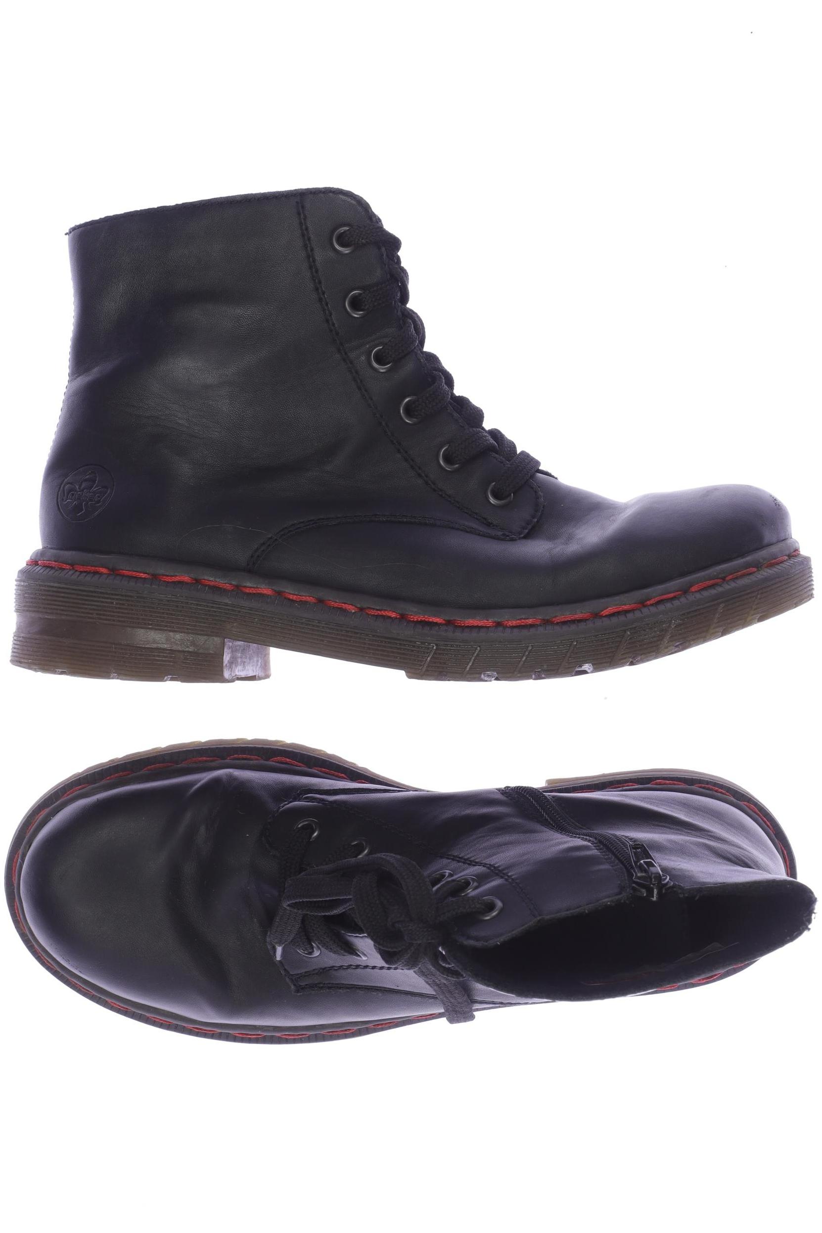 

Rieker Damen Stiefelette, schwarz, Gr. 40