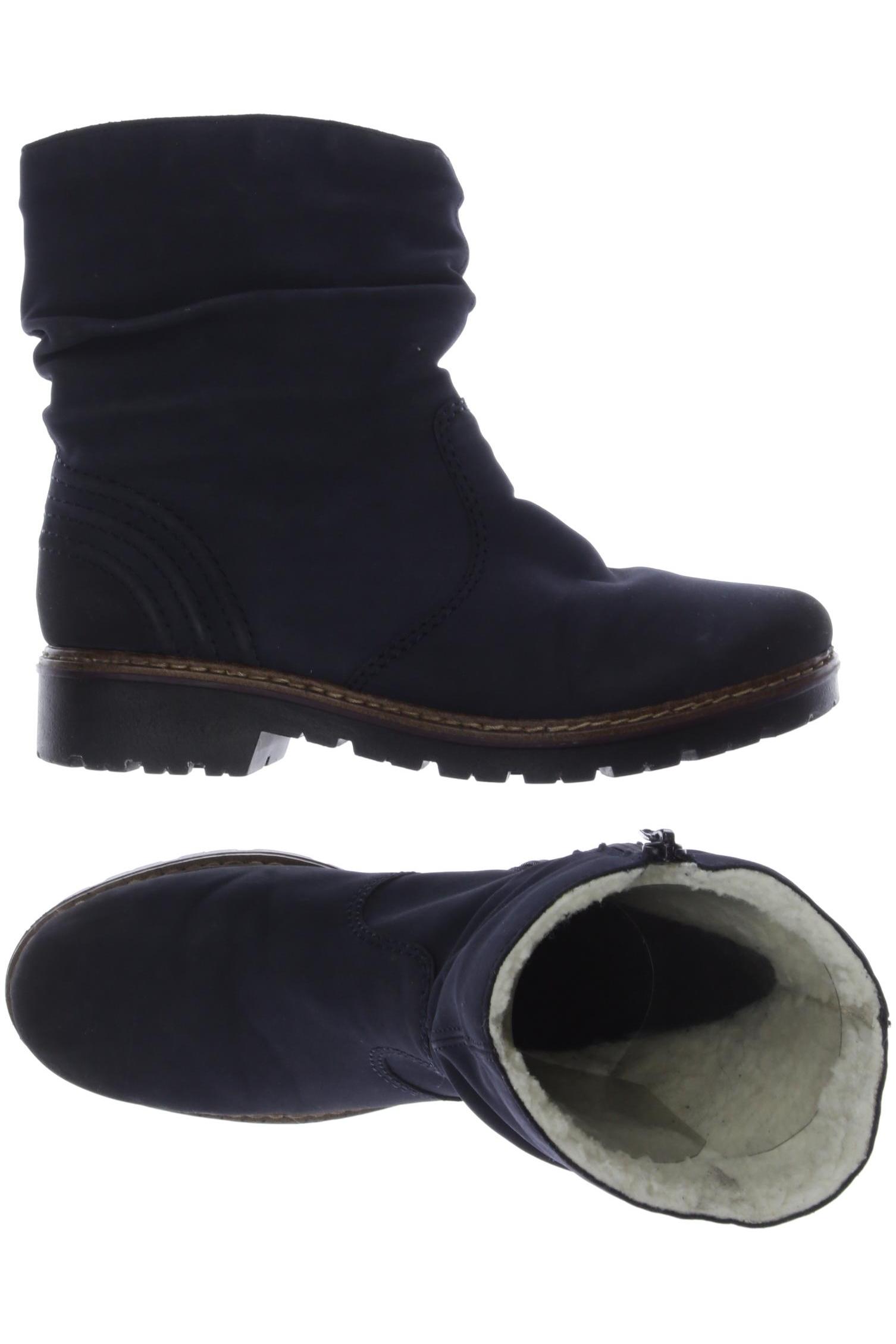 

Rieker Damen Stiefelette, marineblau, Gr. 40