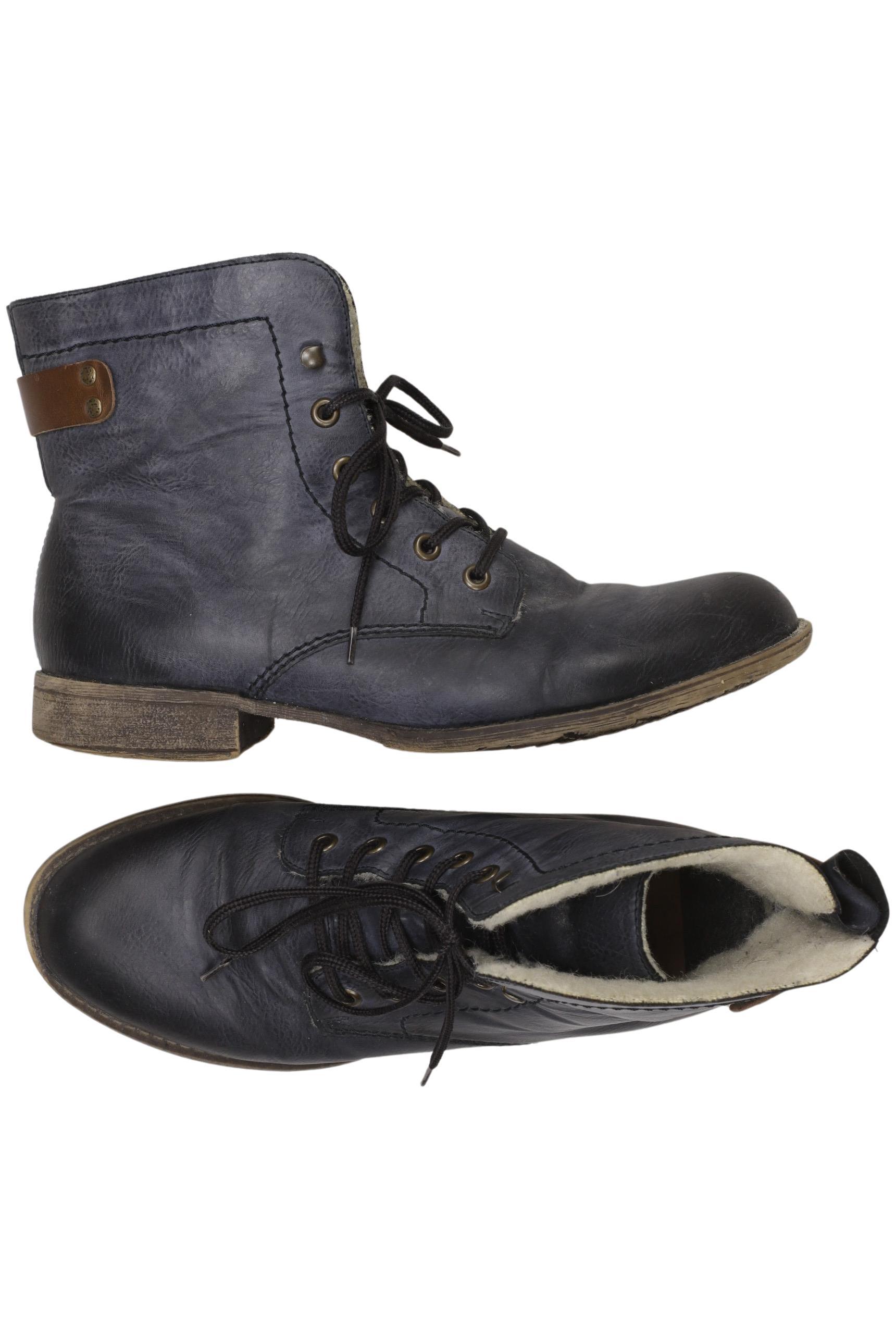 

Rieker Damen Stiefelette, marineblau, Gr. 40