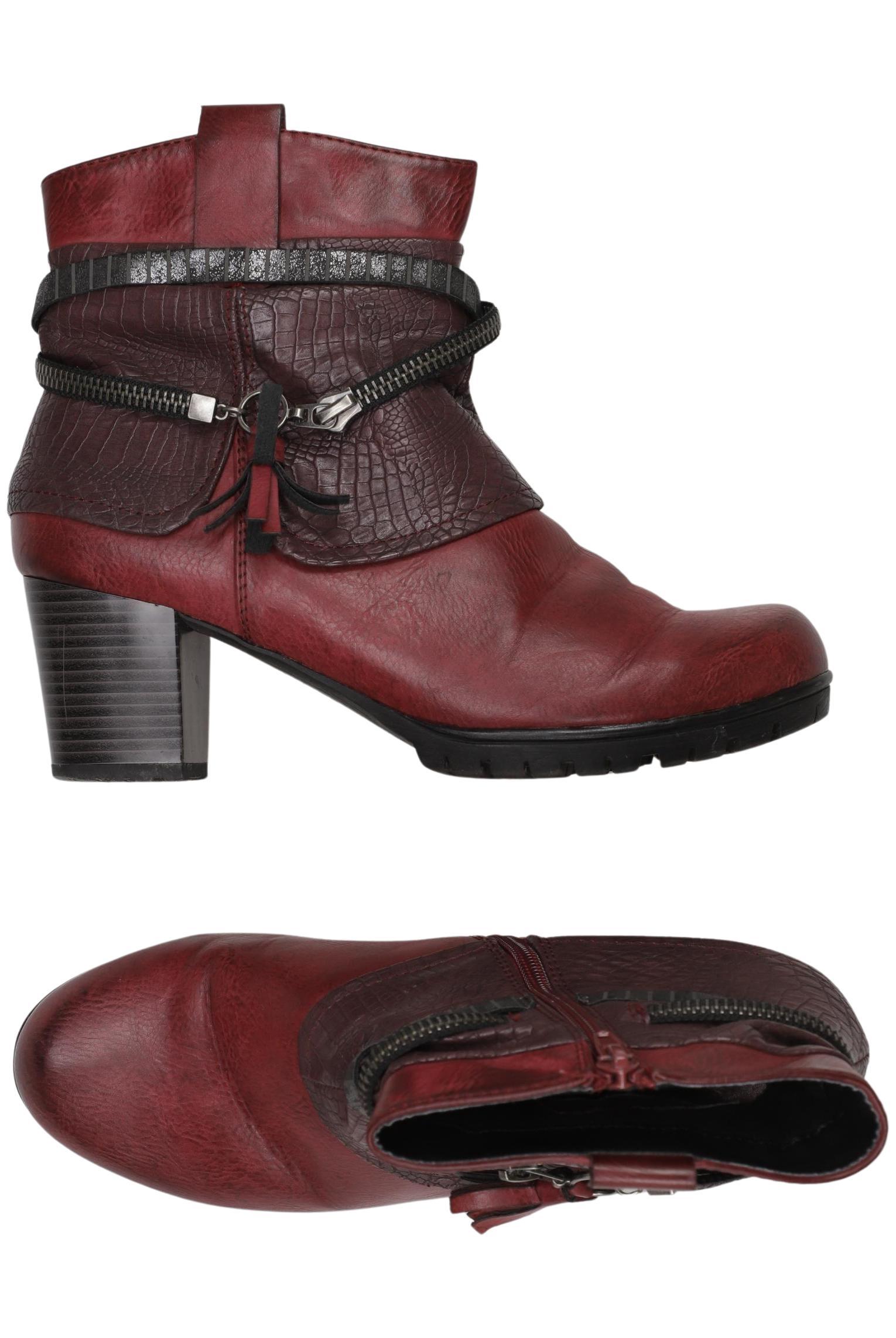 

Rieker Damen Stiefelette, rot, Gr. 38
