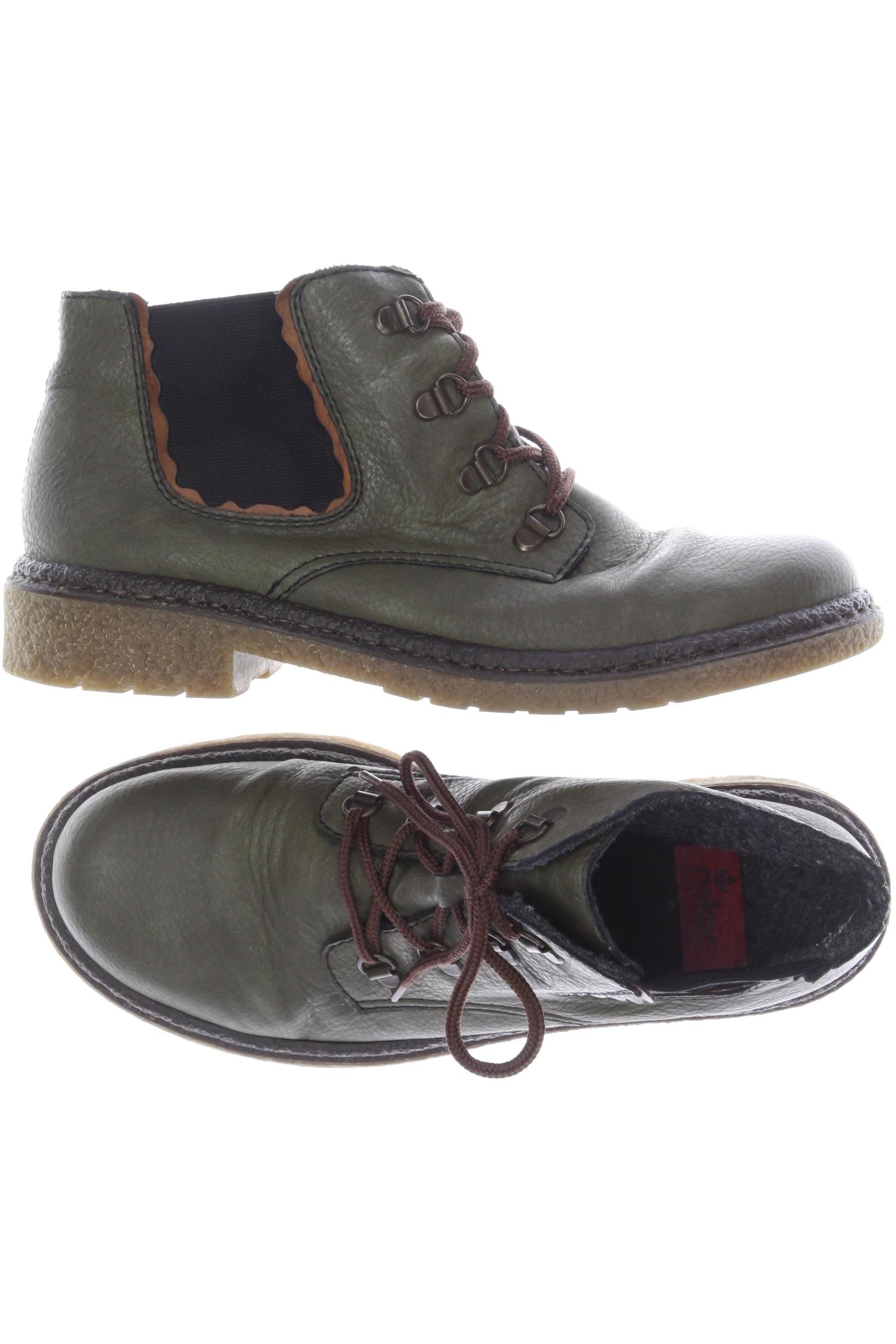 

Rieker Damen Stiefelette, grün, Gr. 38