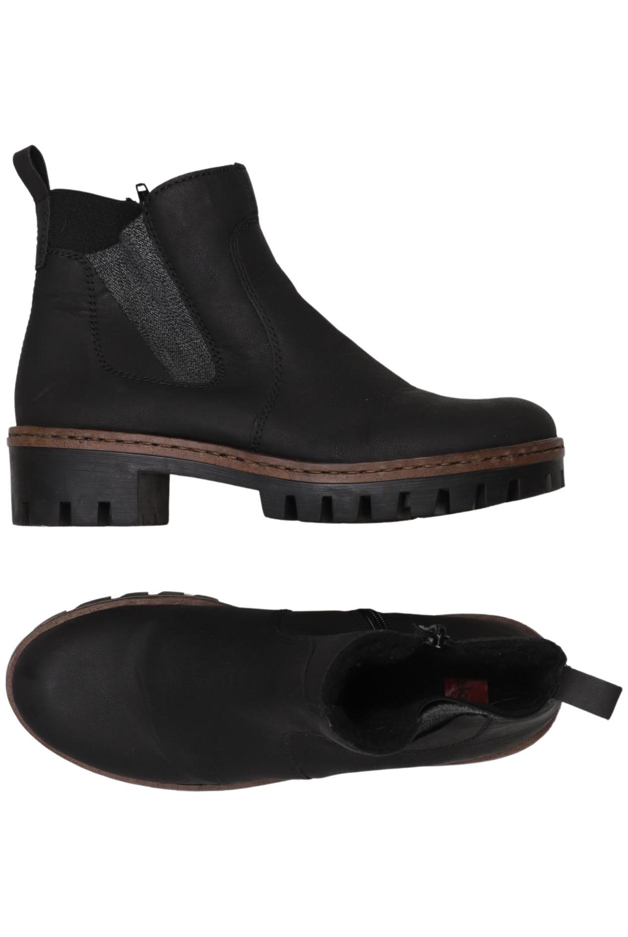 

Rieker Damen Stiefelette, schwarz, Gr. 38