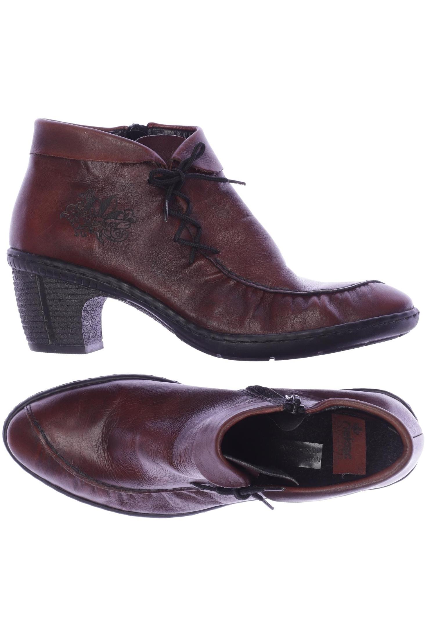 

Rieker Damen Stiefelette, bordeaux, Gr. 38