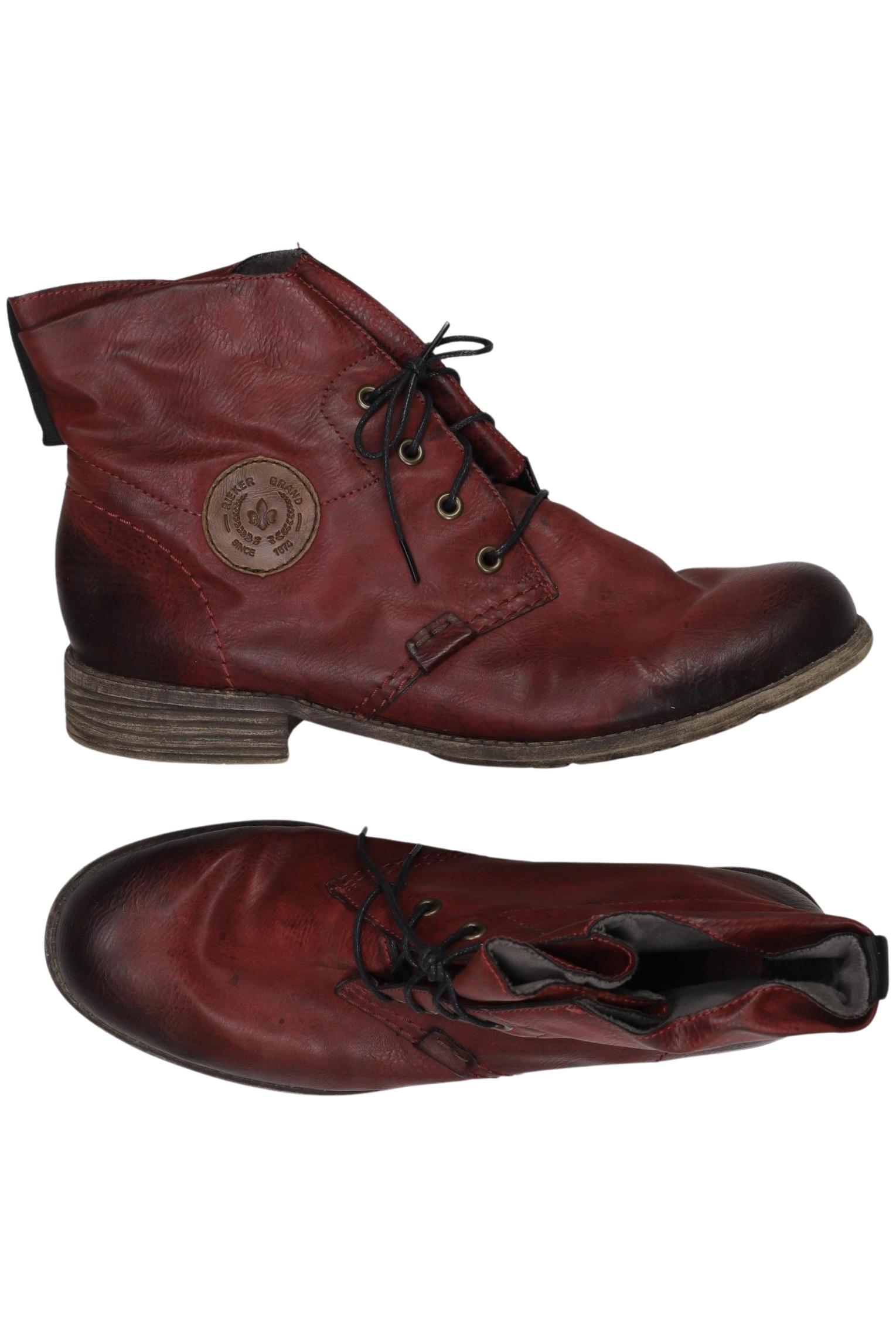 

Rieker Damen Stiefelette, rot, Gr. 42