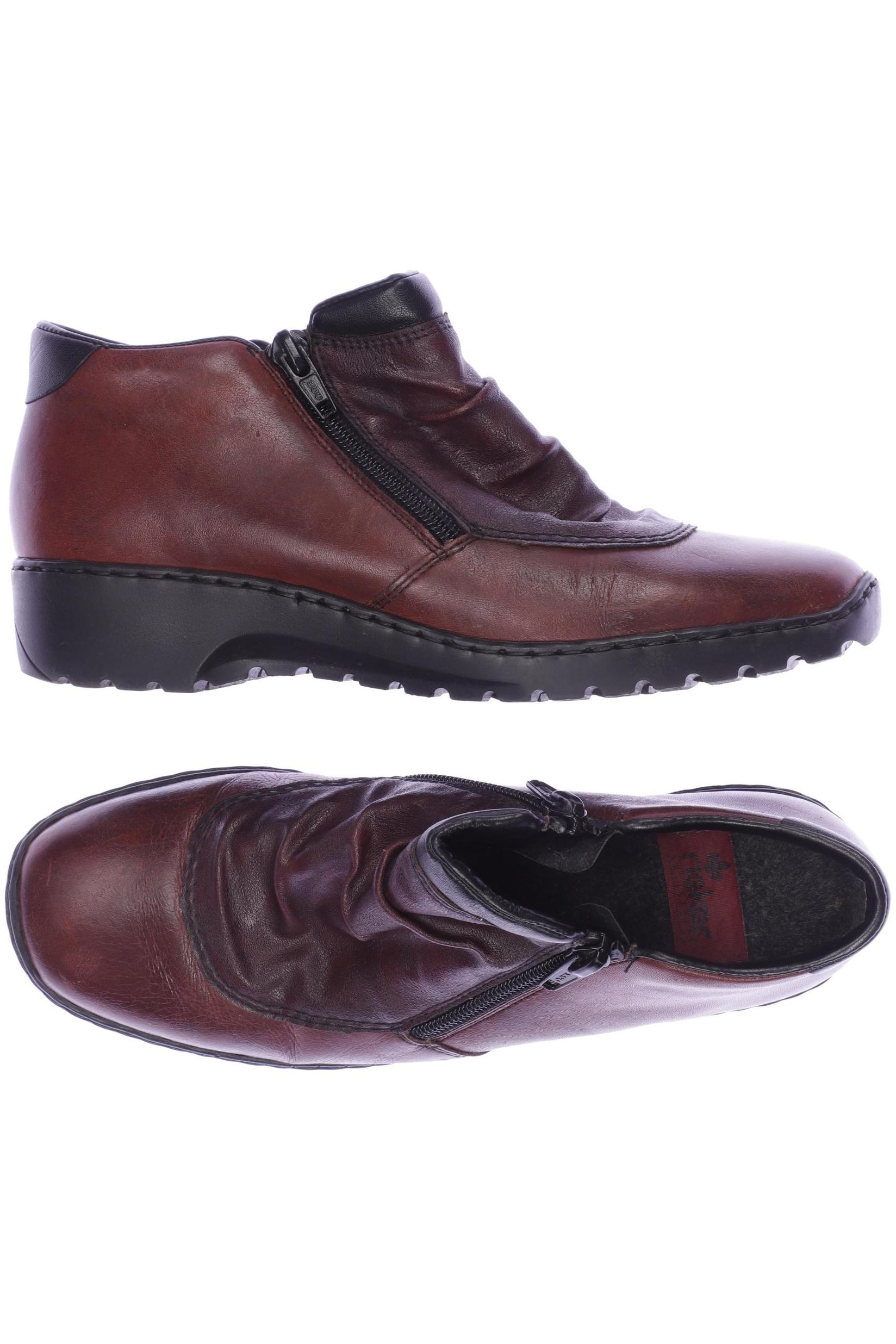 

Rieker Damen Stiefelette, rot, Gr. 36