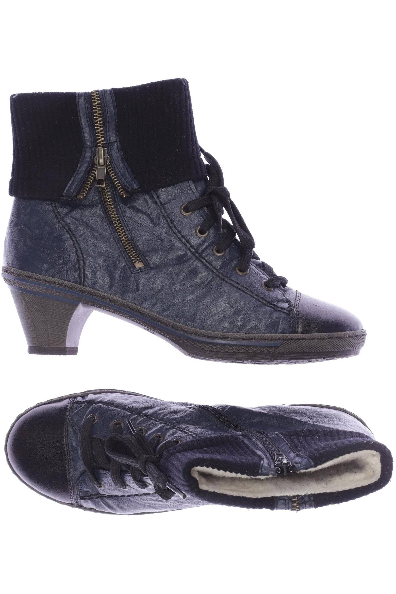 

Rieker Damen Stiefelette, marineblau