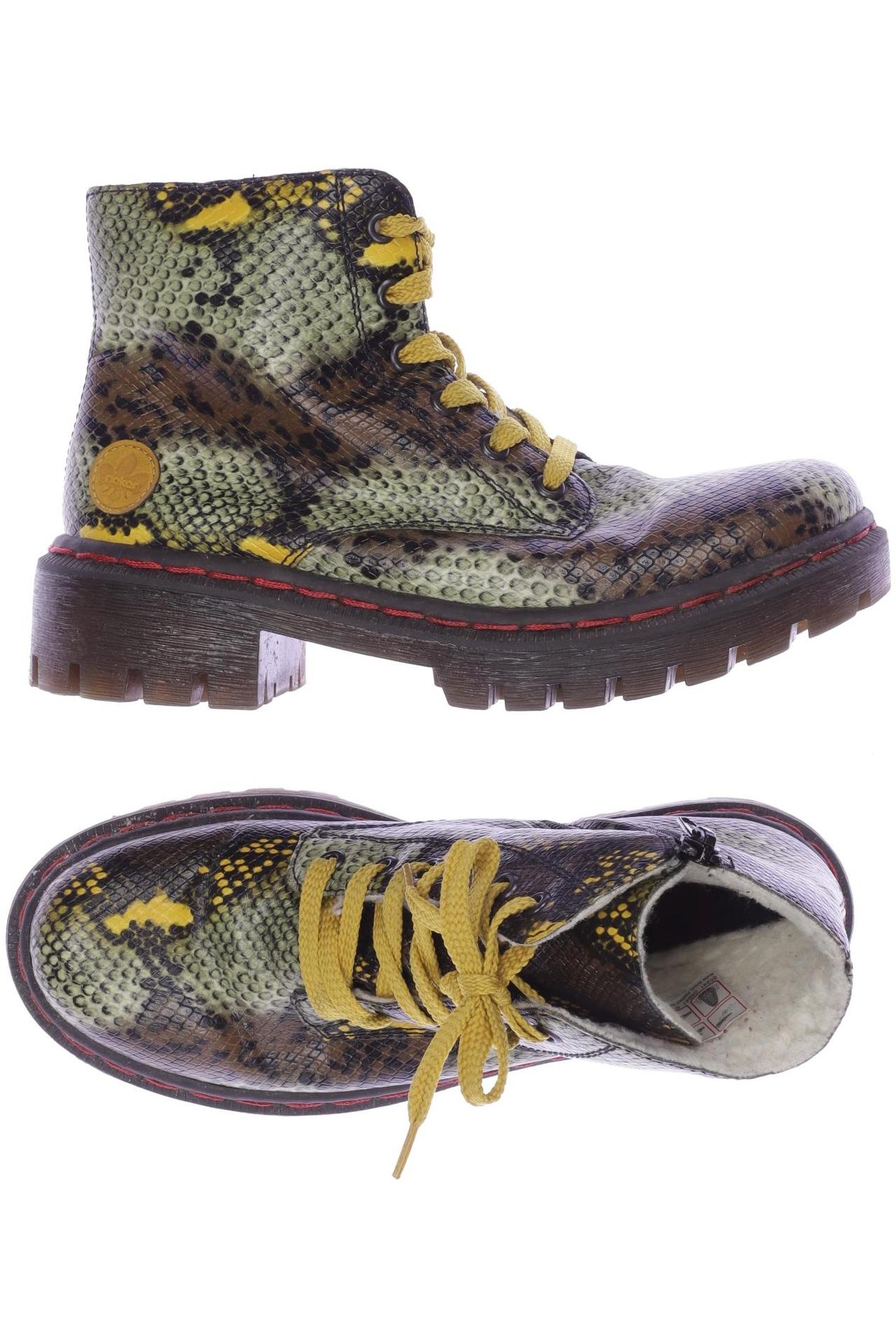 

Rieker Damen Stiefelette, grün, Gr. 39