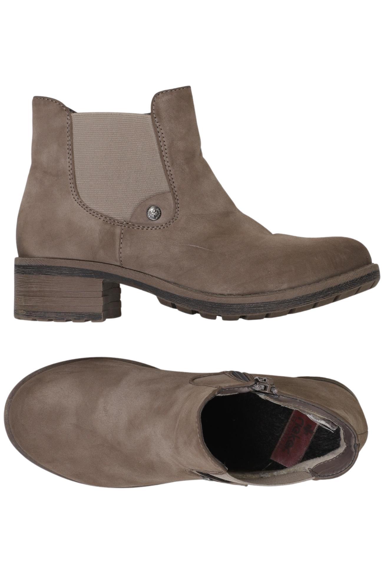 

Rieker Damen Stiefelette, beige, Gr. 37