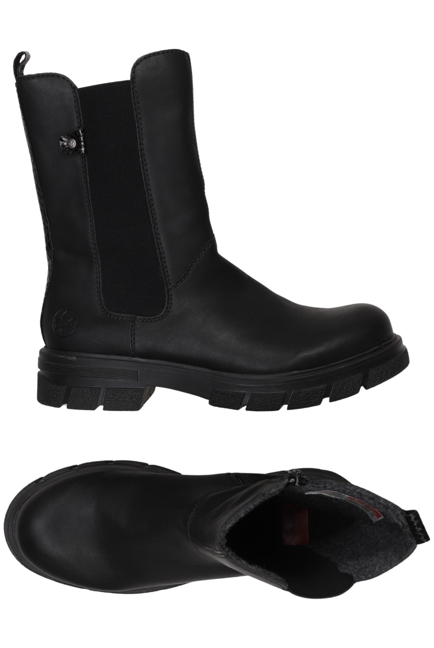 

Rieker Damen Stiefelette, schwarz, Gr. 40