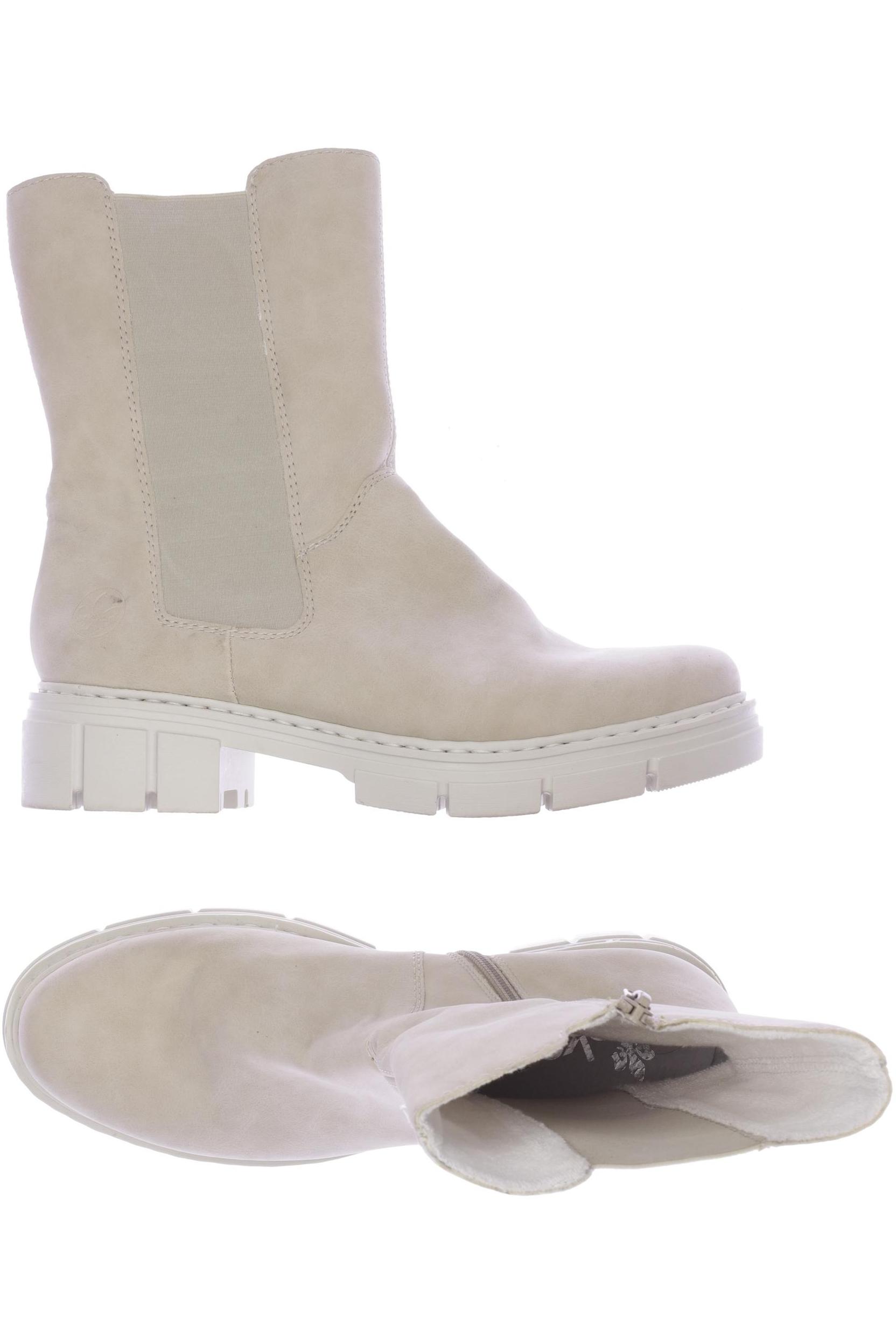 

Rieker Damen Stiefelette, cremeweiß, Gr. 40