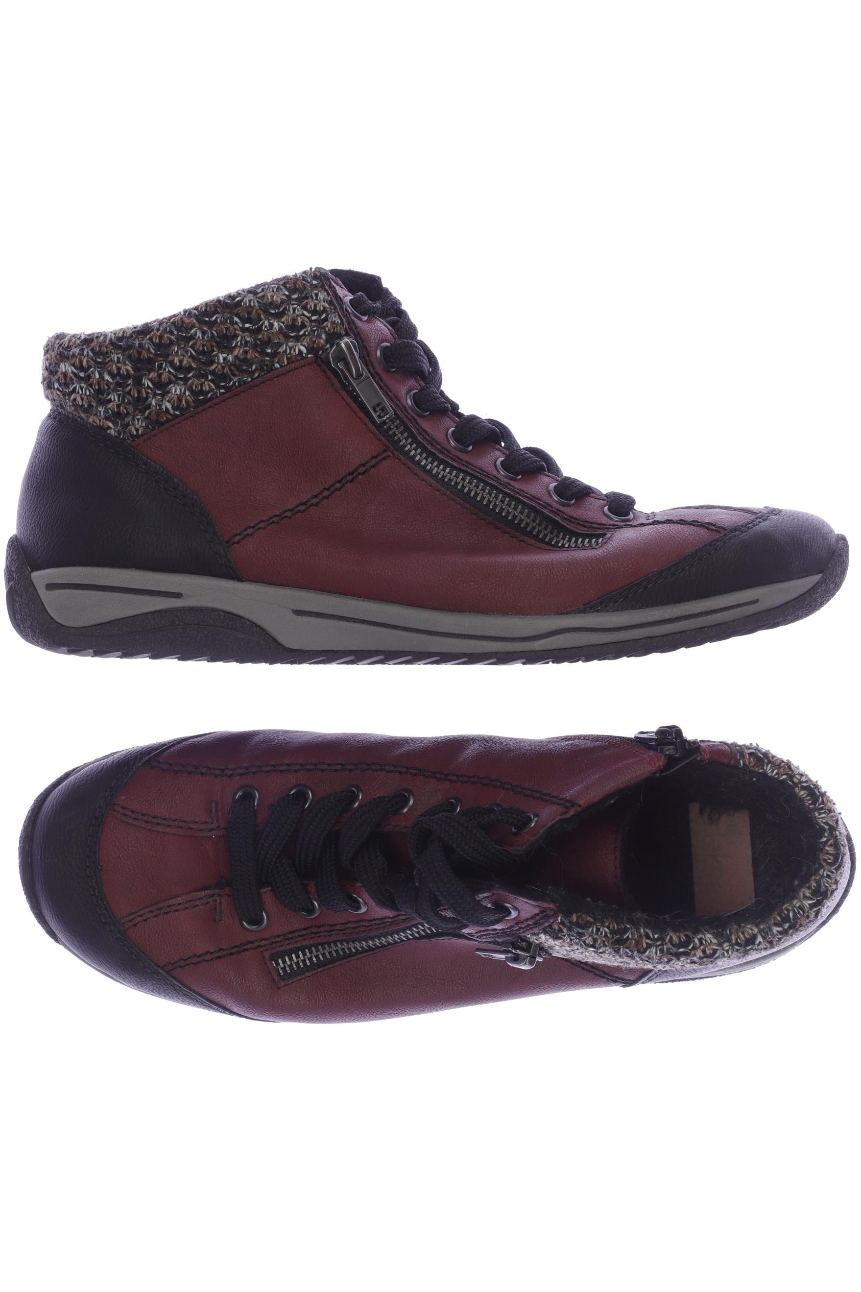 

Rieker Damen Stiefelette, bordeaux, Gr. 41