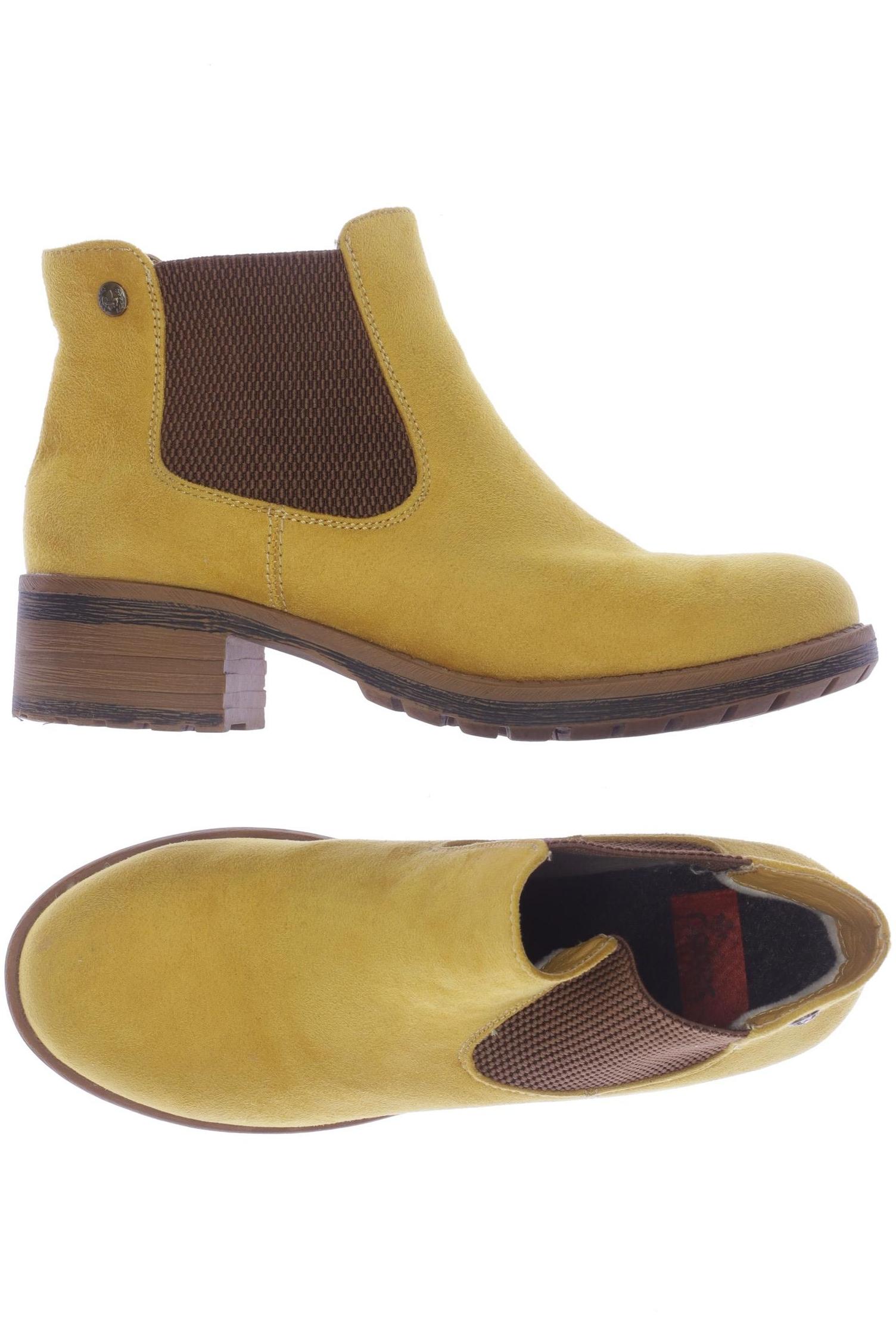 

Rieker Damen Stiefelette, gelb, Gr. 37