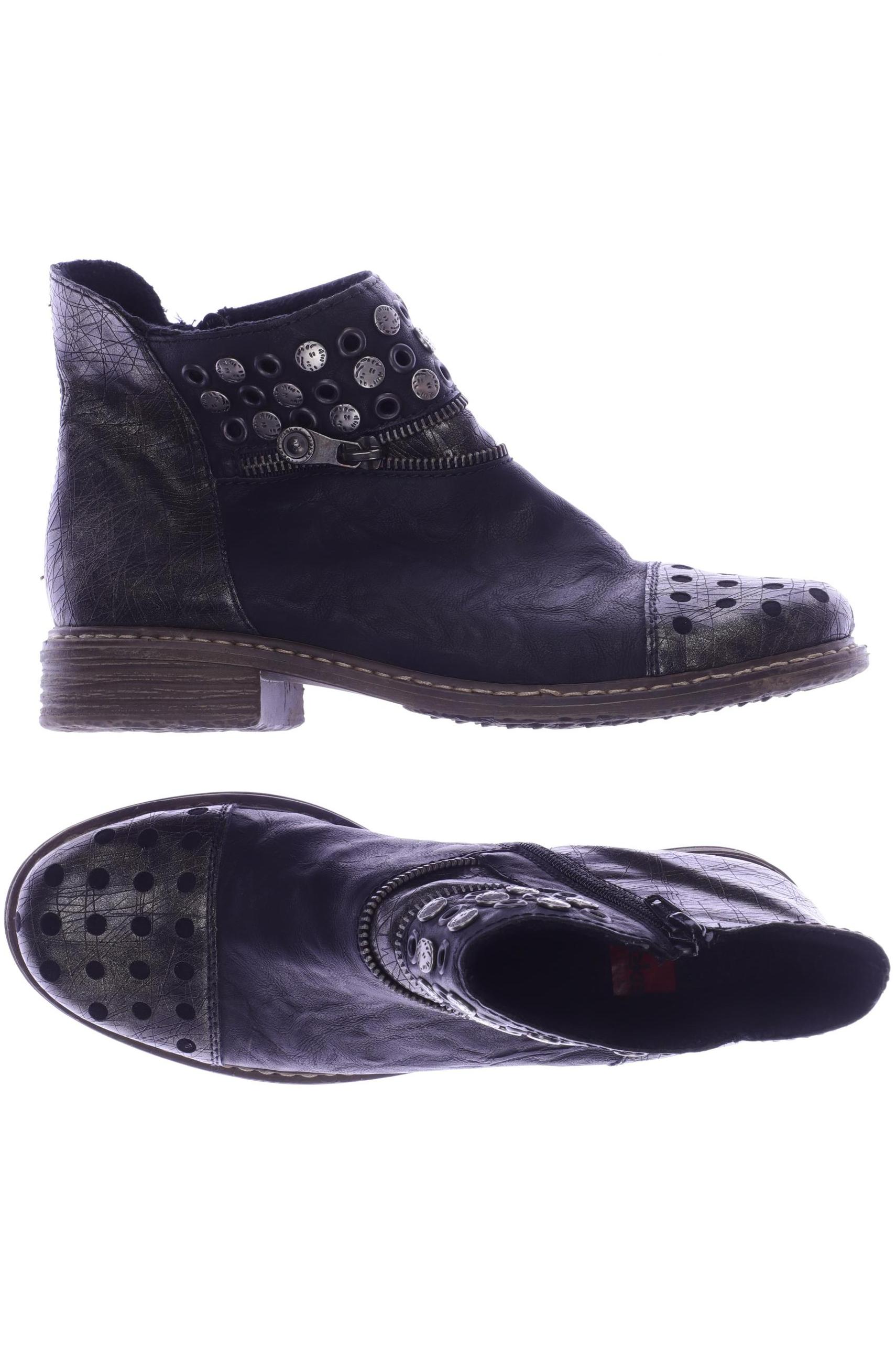 

Rieker Damen Stiefelette, schwarz, Gr. 38