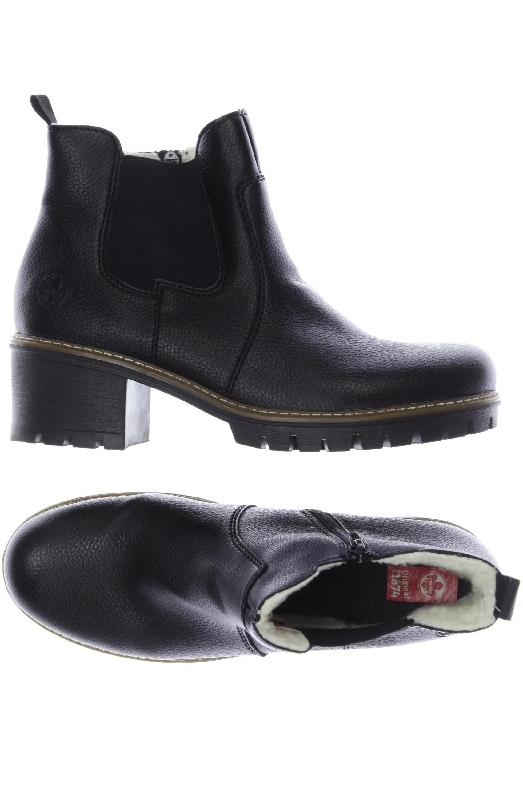 

Rieker Damen Stiefelette, schwarz, Gr. 42