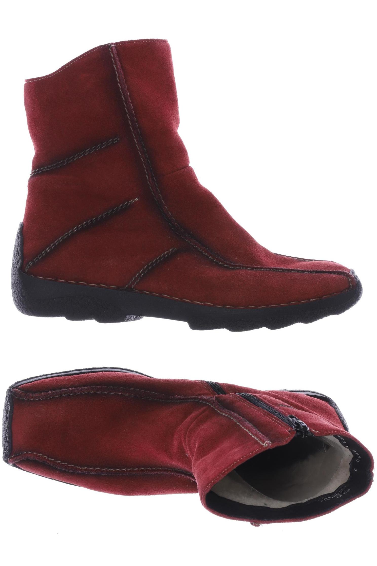 

Rieker Damen Stiefelette, rot, Gr. 42