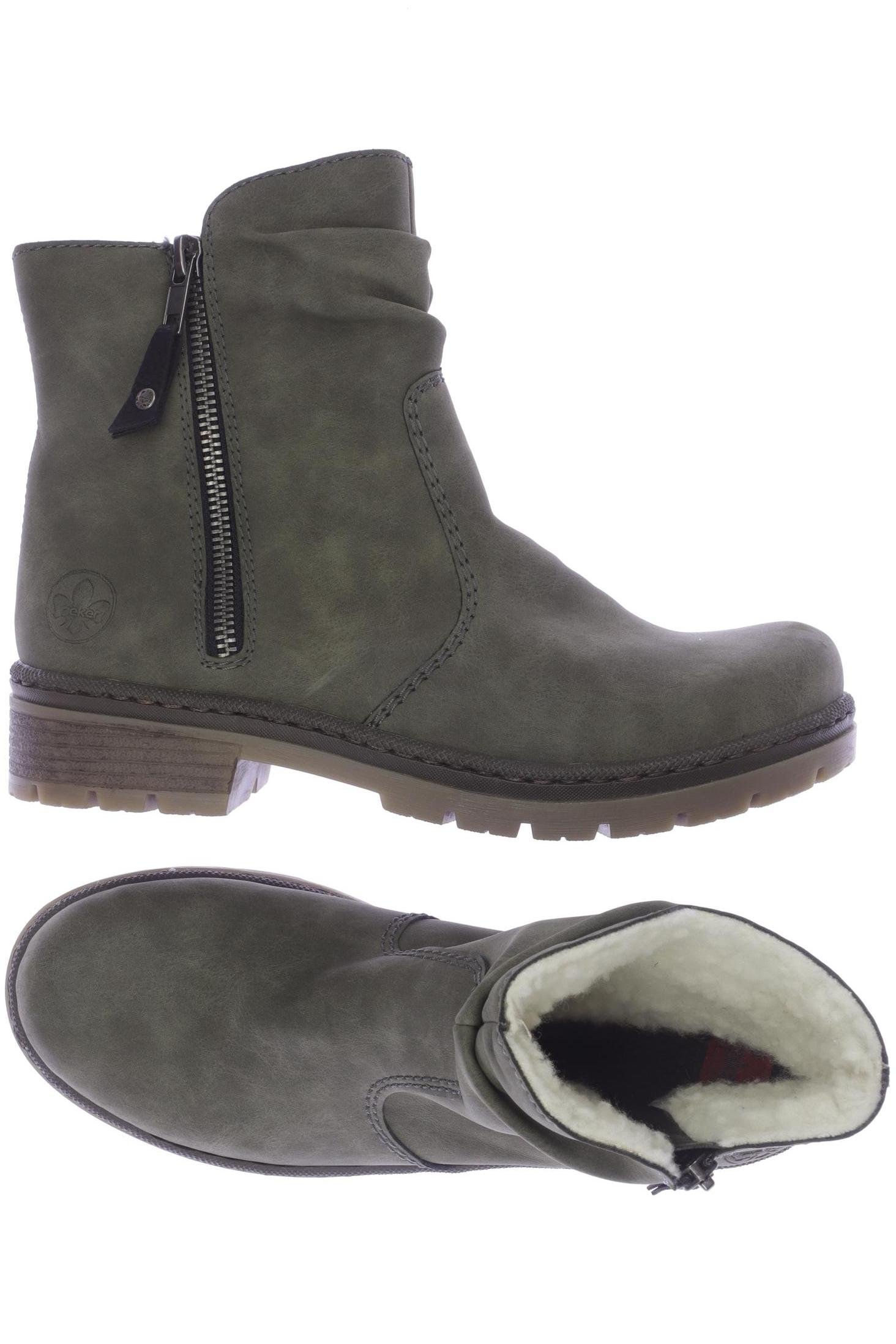 

Rieker Damen Stiefelette, grün, Gr. 37