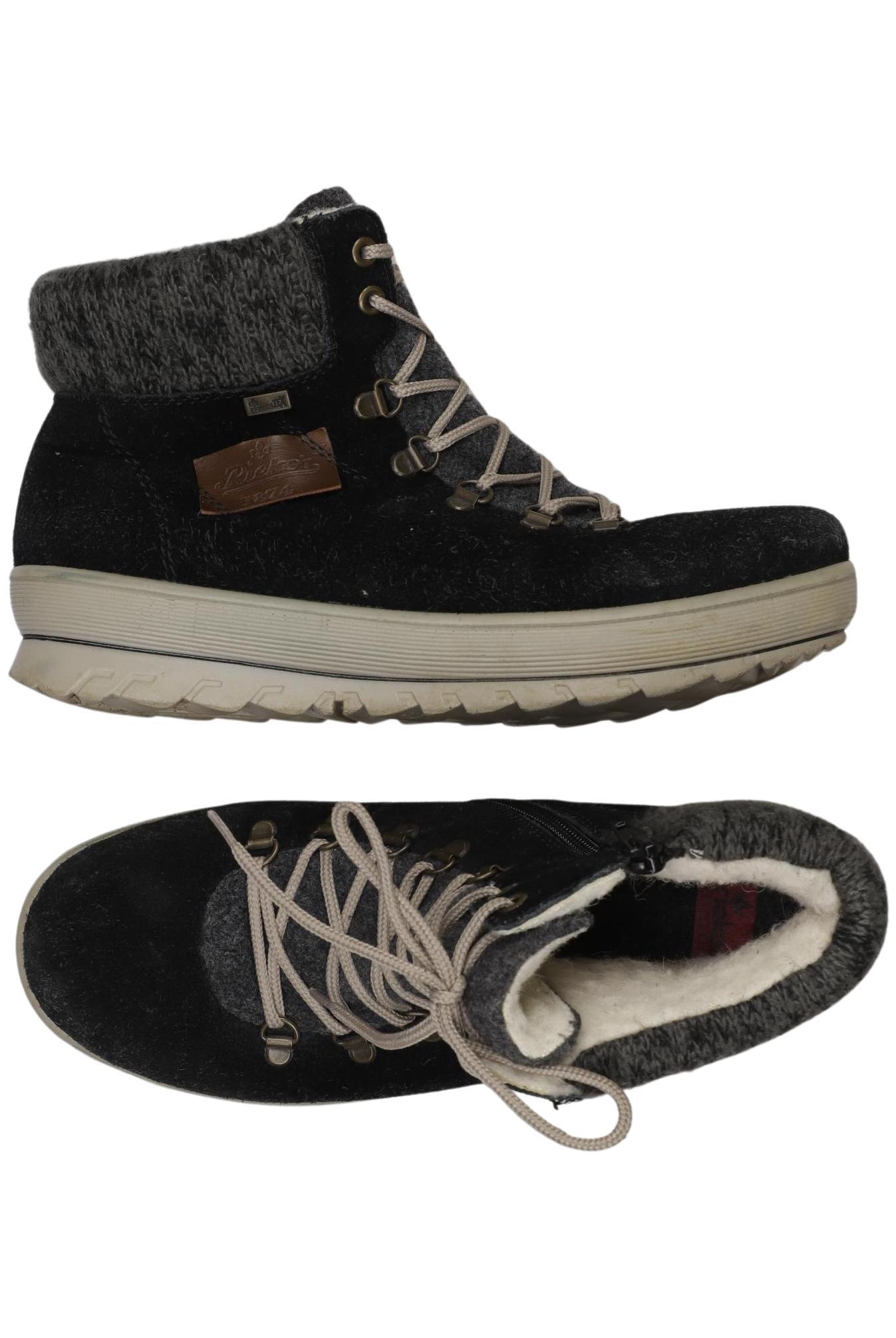 

Rieker Damen Stiefelette, schwarz, Gr. 40
