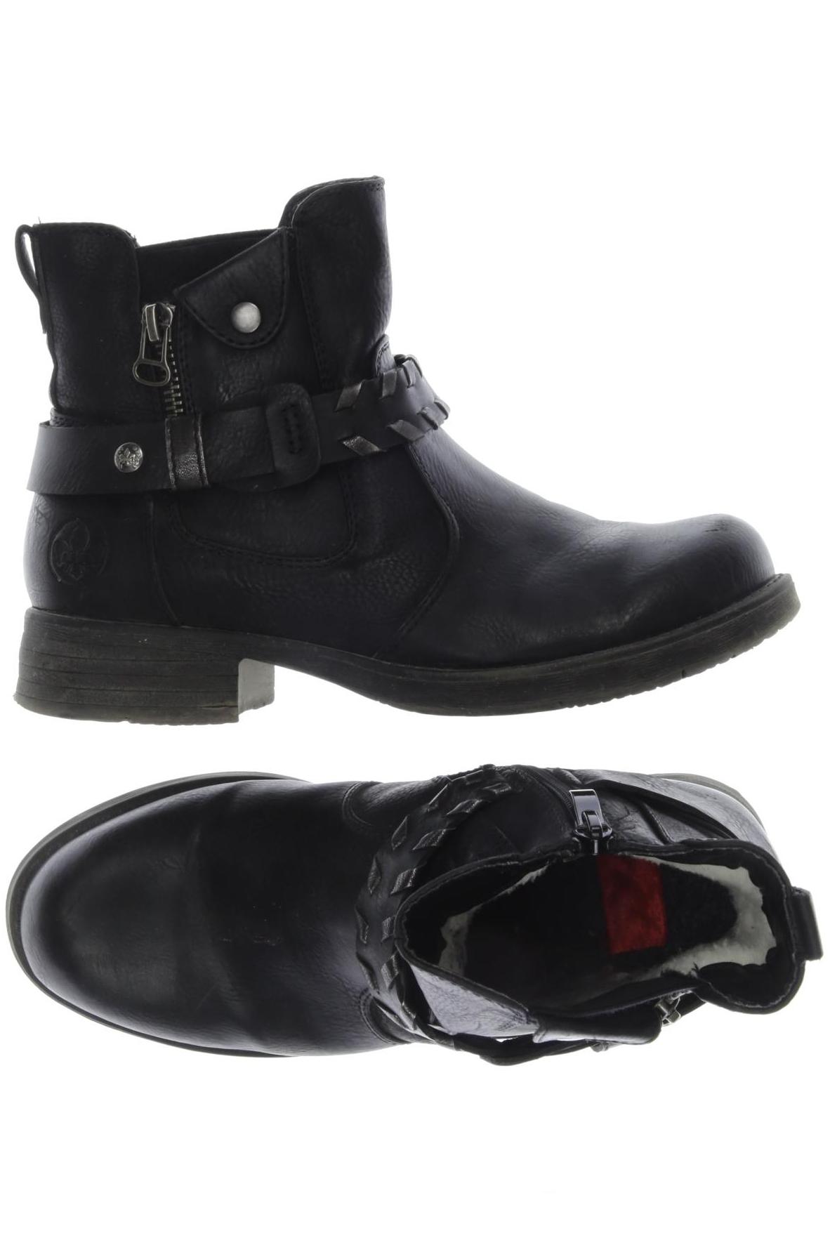 

Rieker Damen Stiefelette, schwarz, Gr. 37