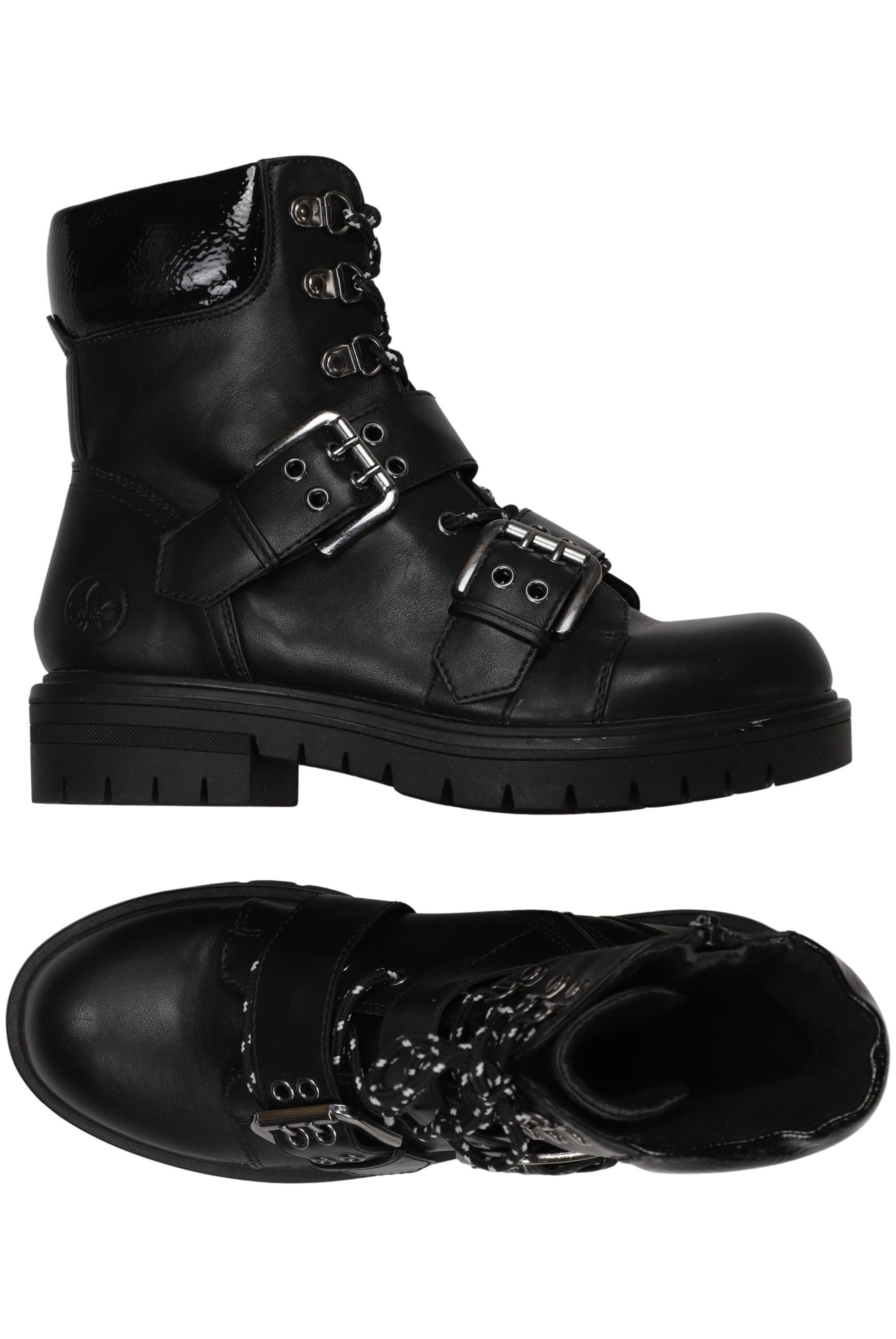 

Rieker Damen Stiefelette, schwarz, Gr. 38
