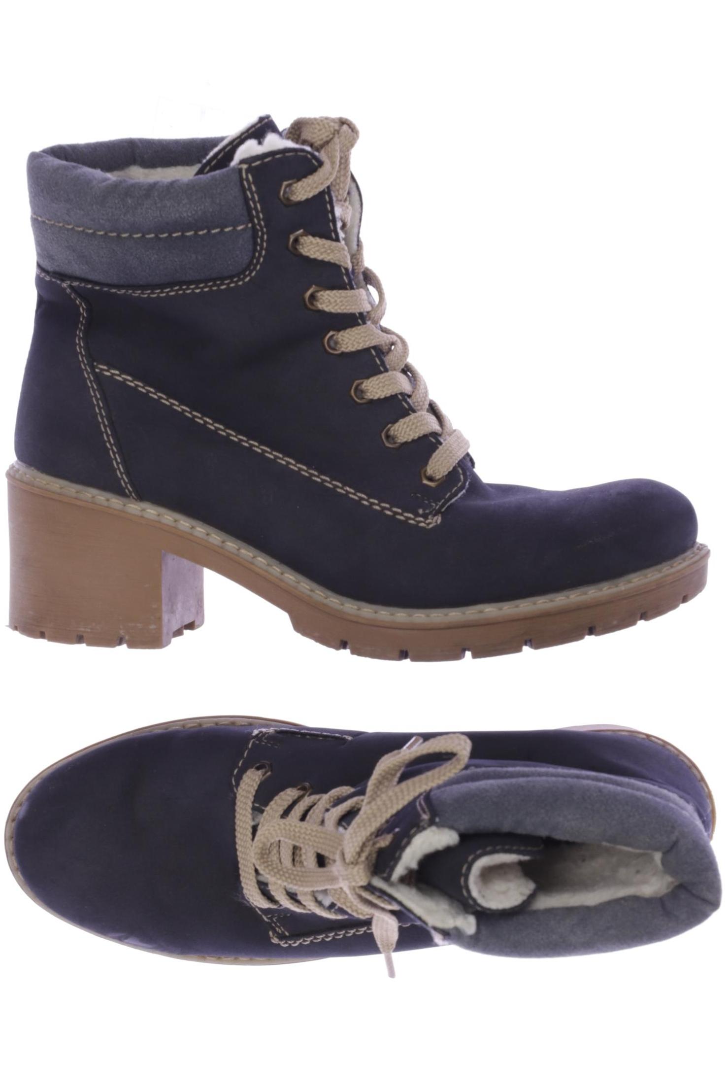 

Rieker Damen Stiefelette, marineblau, Gr. 39