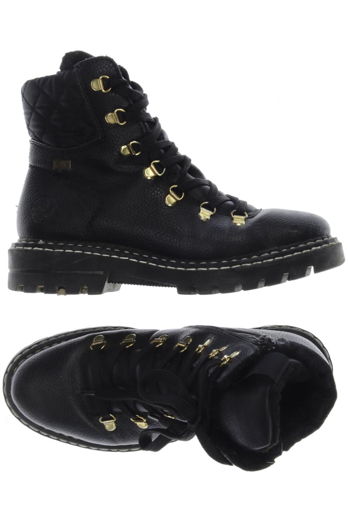 

Rieker Damen Stiefelette, schwarz, Gr. 37