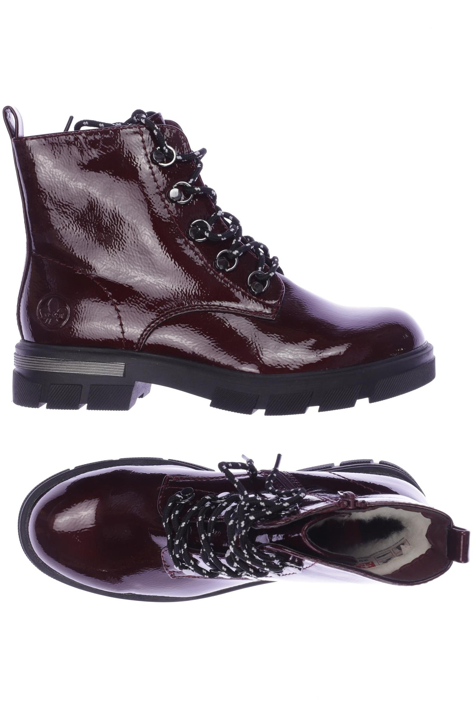 

Rieker Damen Stiefelette, bordeaux, Gr. 39