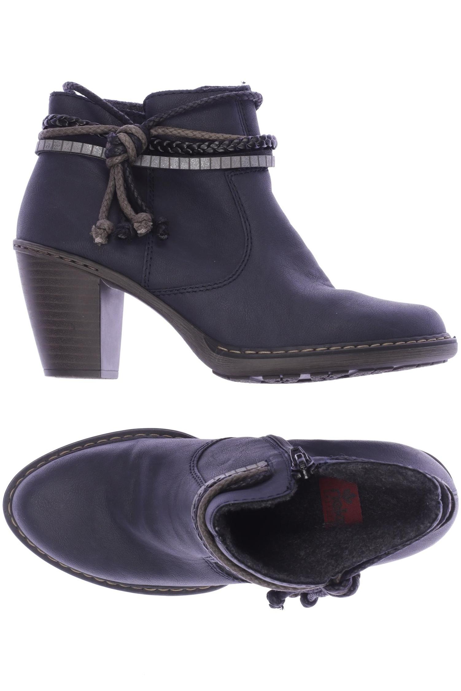 

Rieker Damen Stiefelette, marineblau, Gr. 37