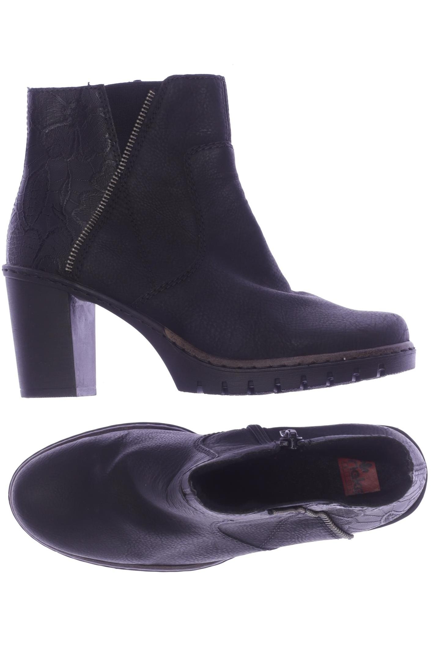 

Rieker Damen Stiefelette, schwarz, Gr. 37