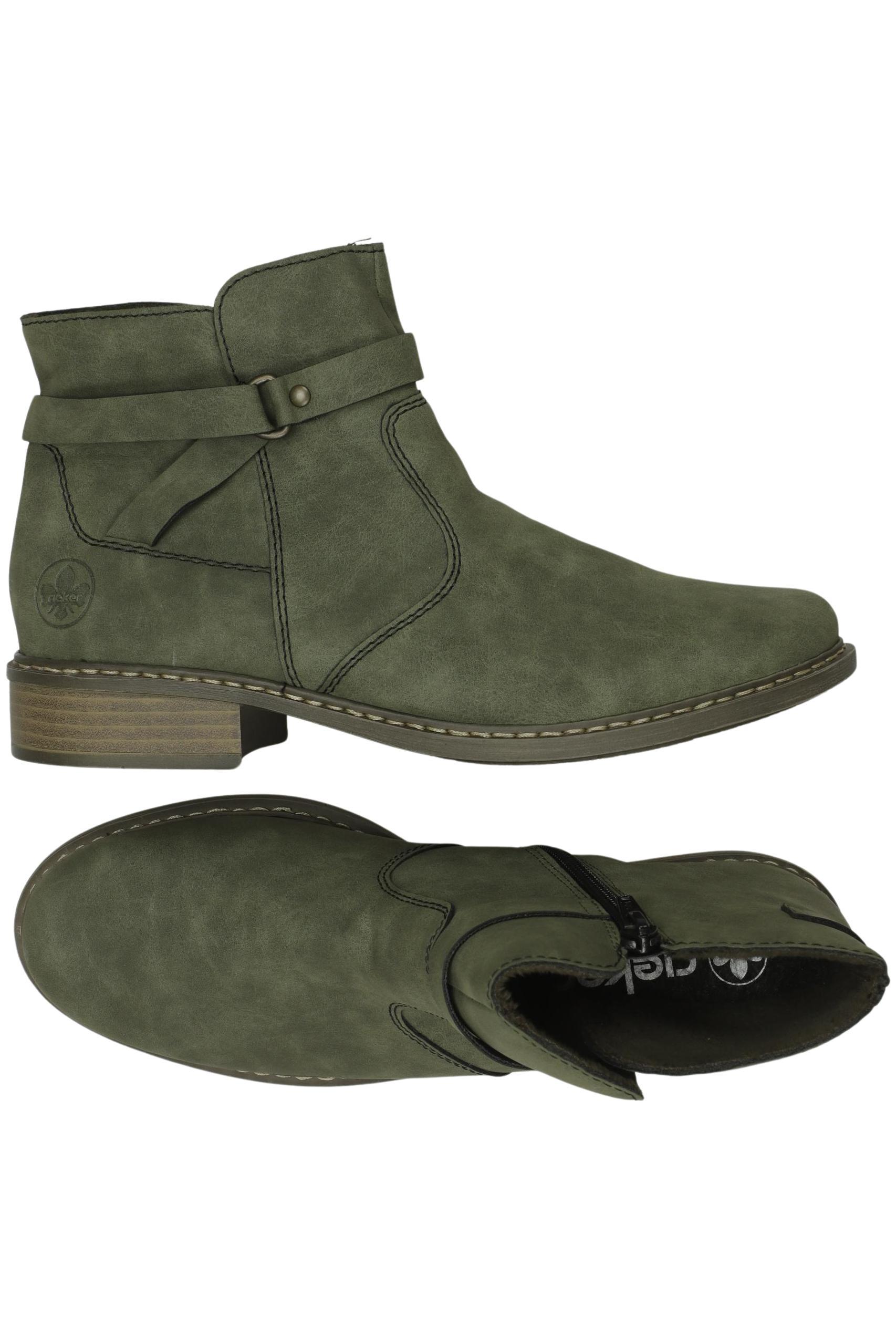 

Rieker Damen Stiefelette, grün, Gr. 40