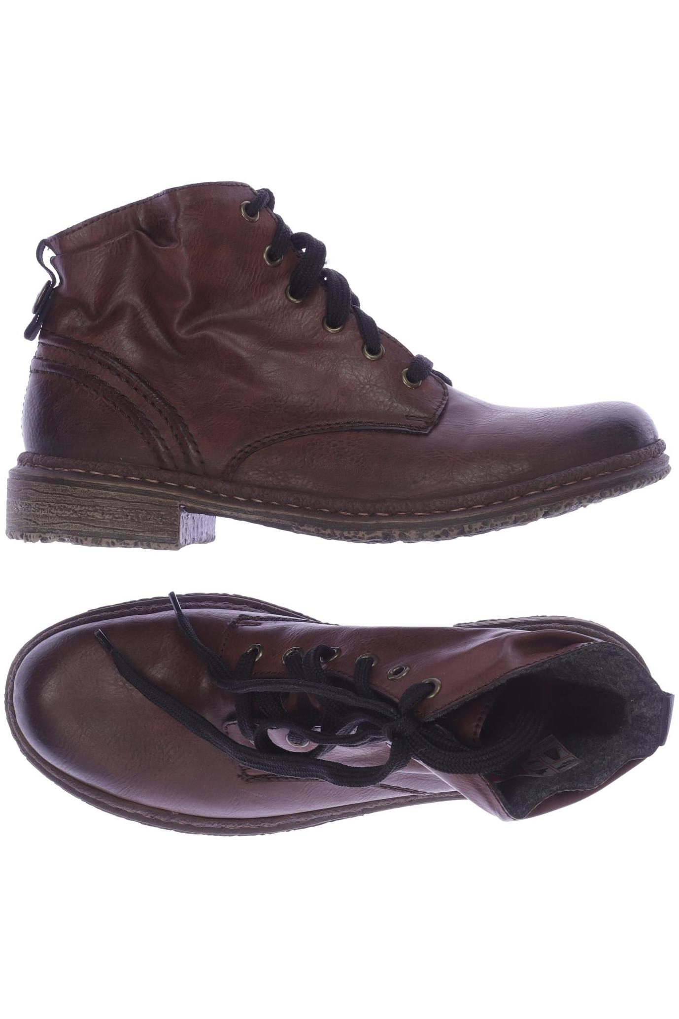 

Rieker Damen Stiefelette, bordeaux
