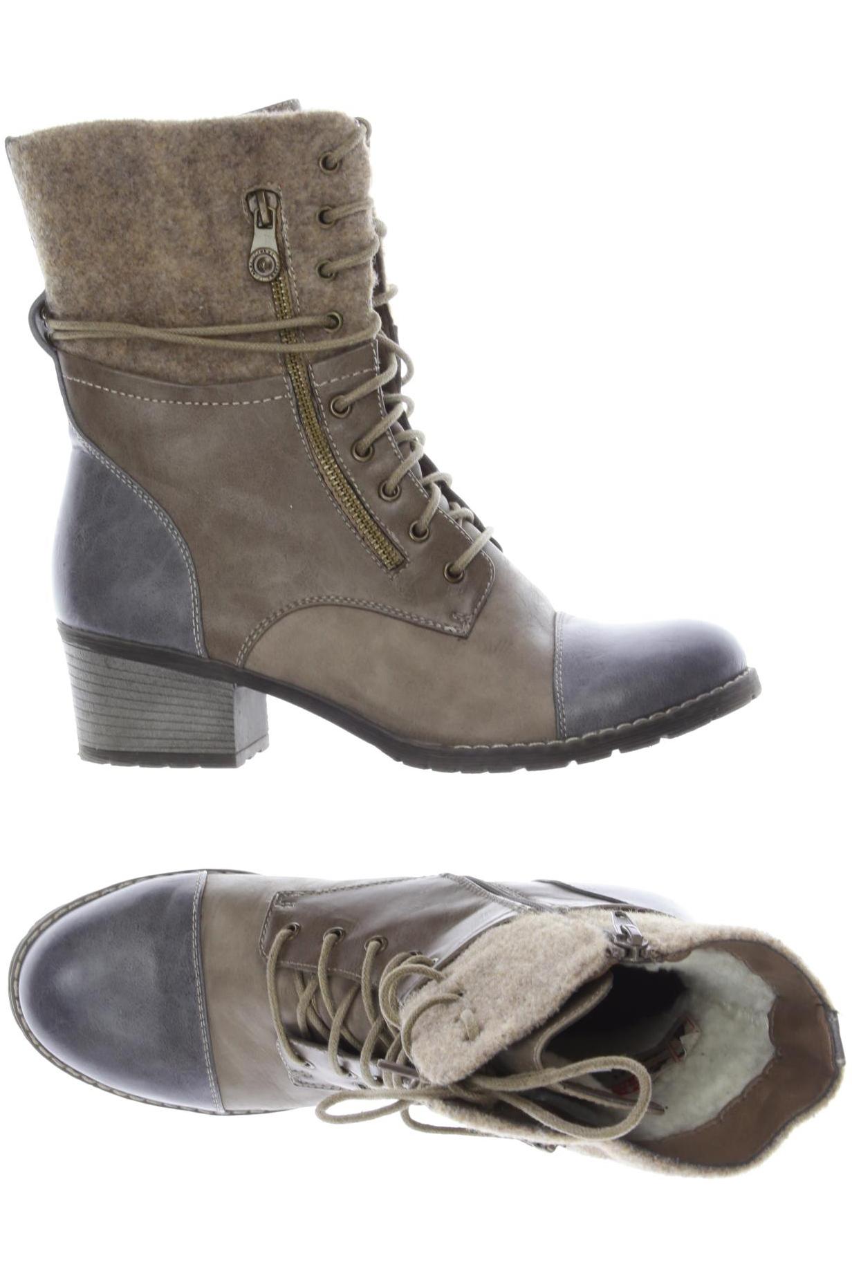 

Rieker Damen Stiefelette, beige, Gr. 41