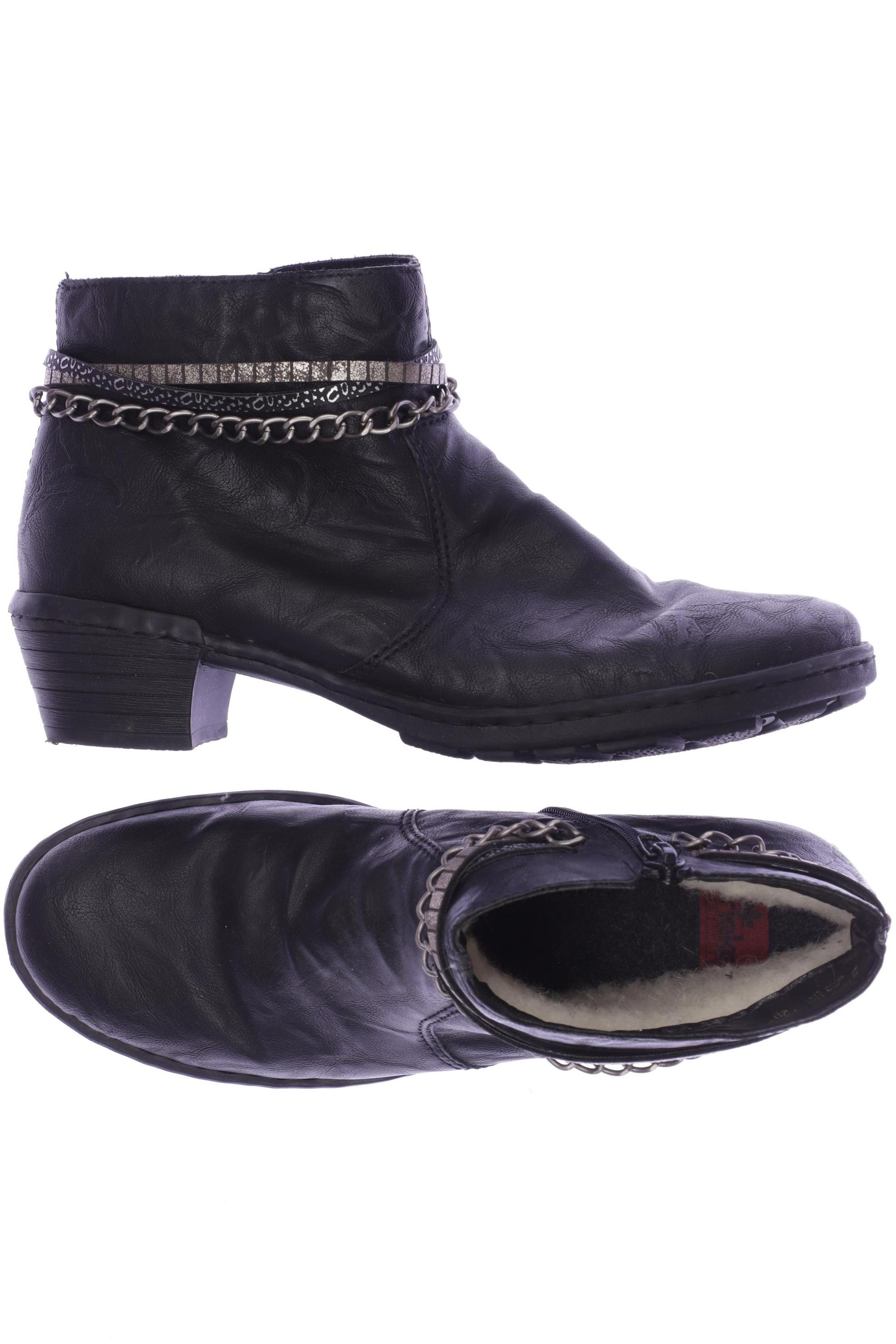 

Rieker Damen Stiefelette, schwarz, Gr. 38