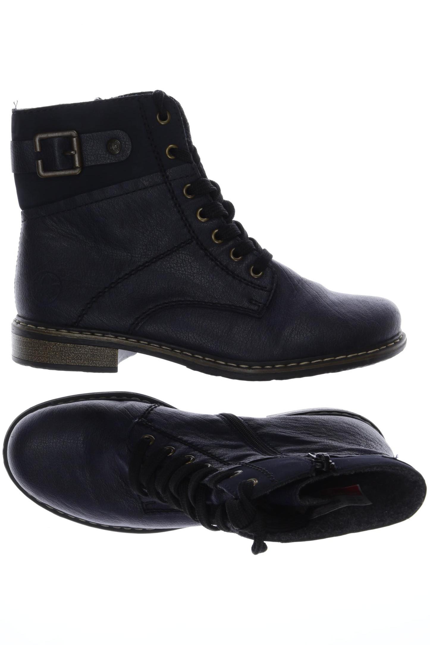

Rieker Damen Stiefelette, marineblau, Gr. 38